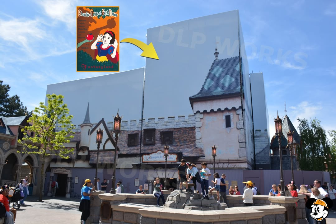 Roof Refurbishment, Structural Work, and More at Disneyland Paris’ Fantasyland