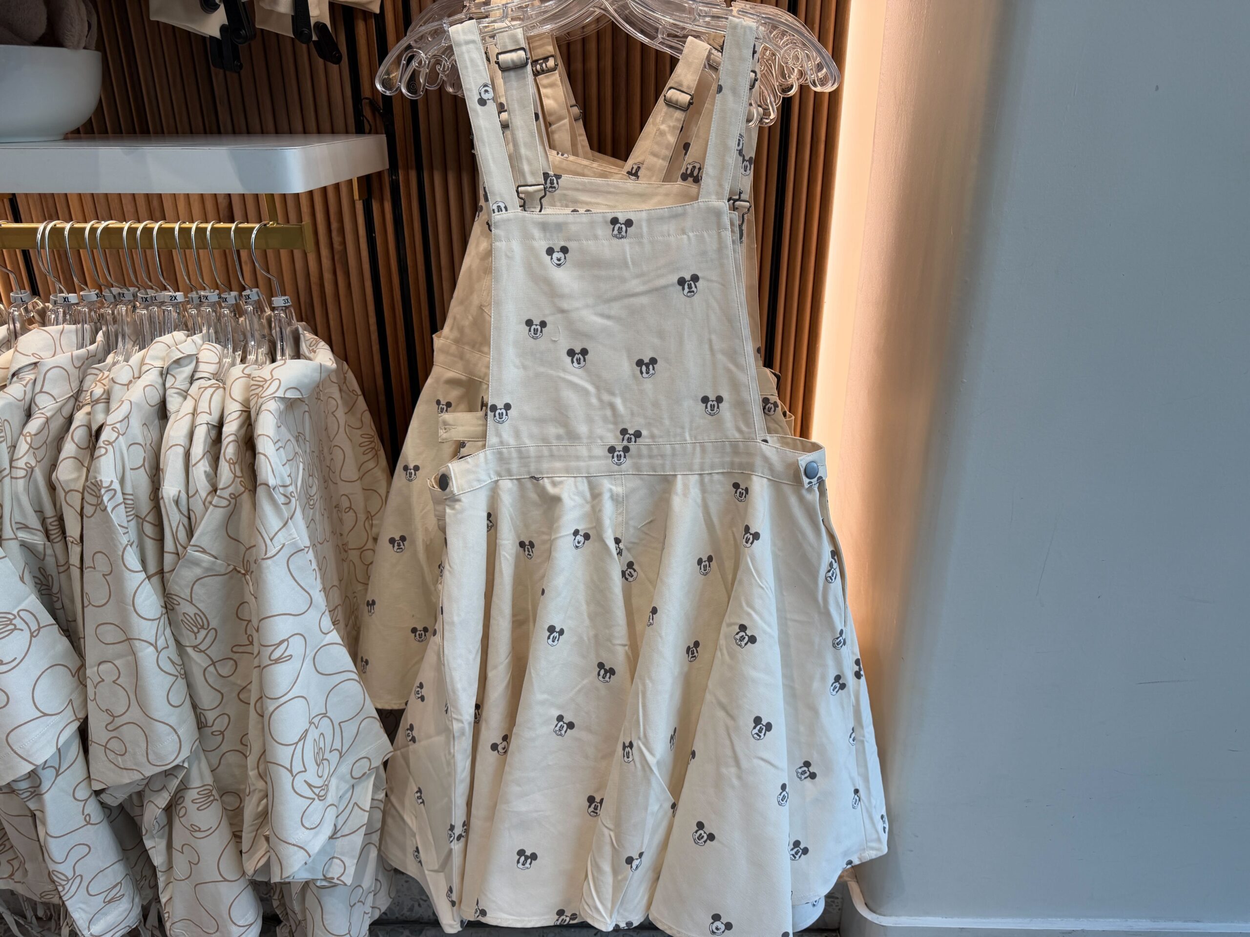 Back of Mickey Overalls.