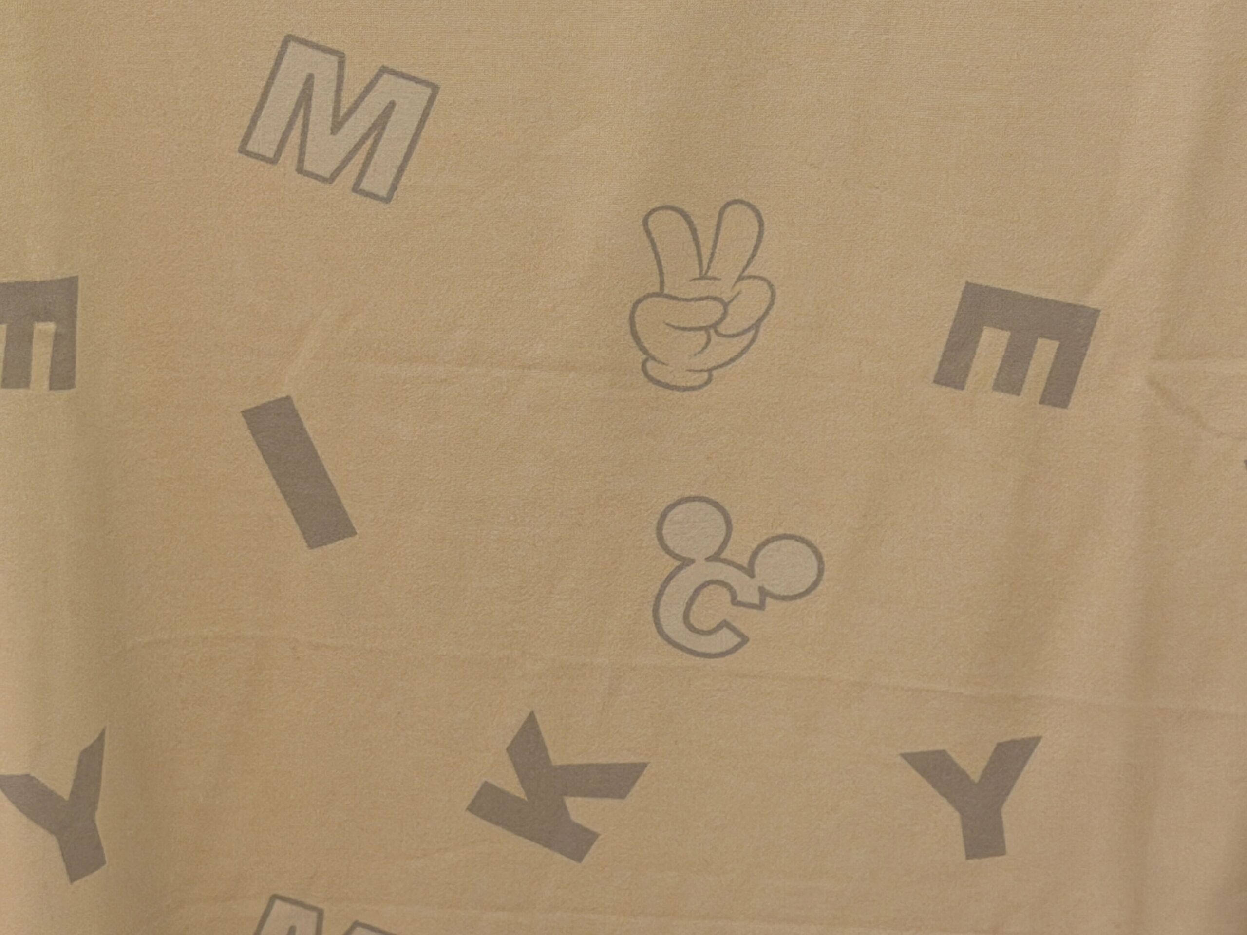 Pattern of Mickey Lounge Shirt.
