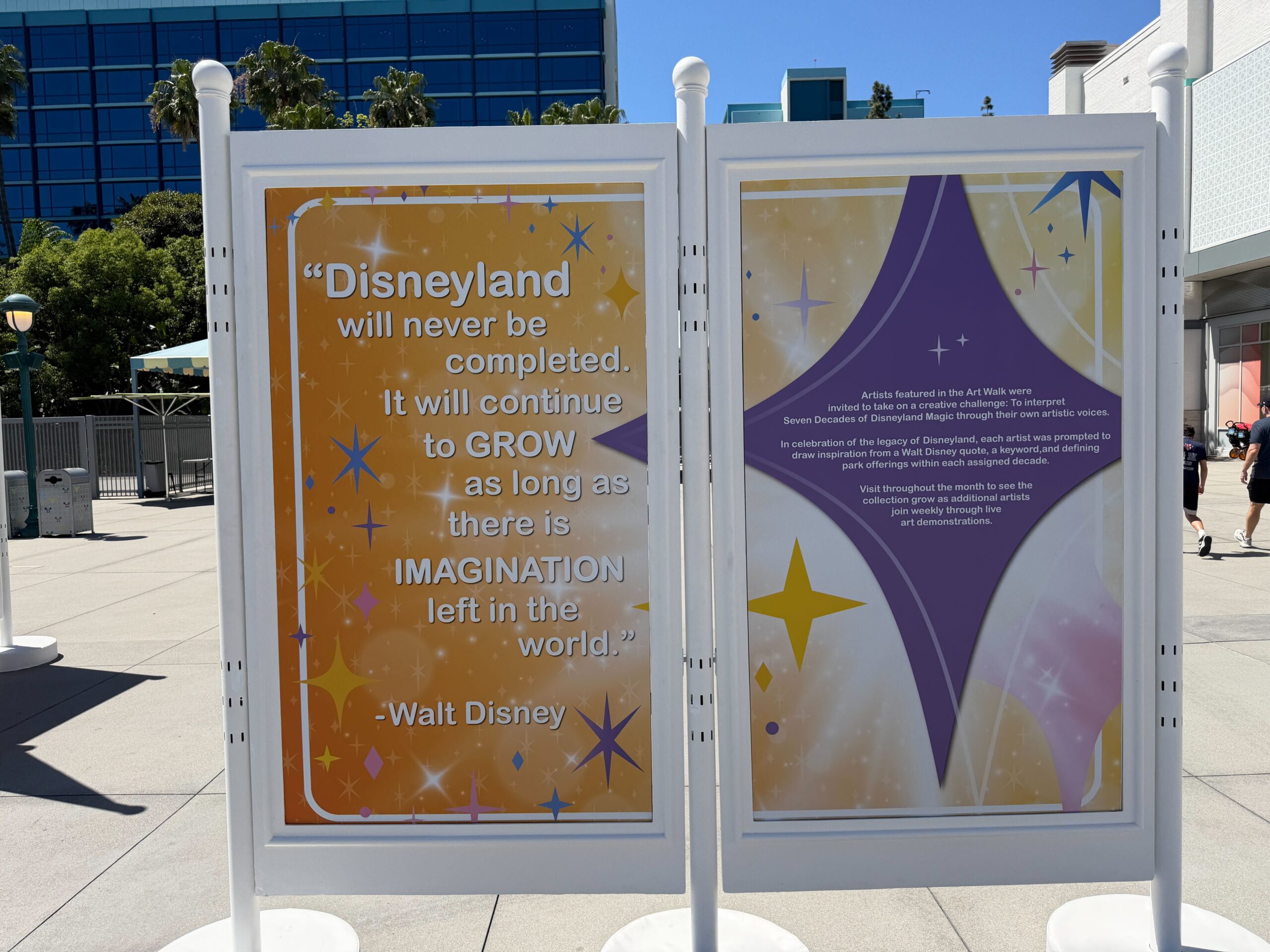 Disneyland Art Walk at Downtown Disney
