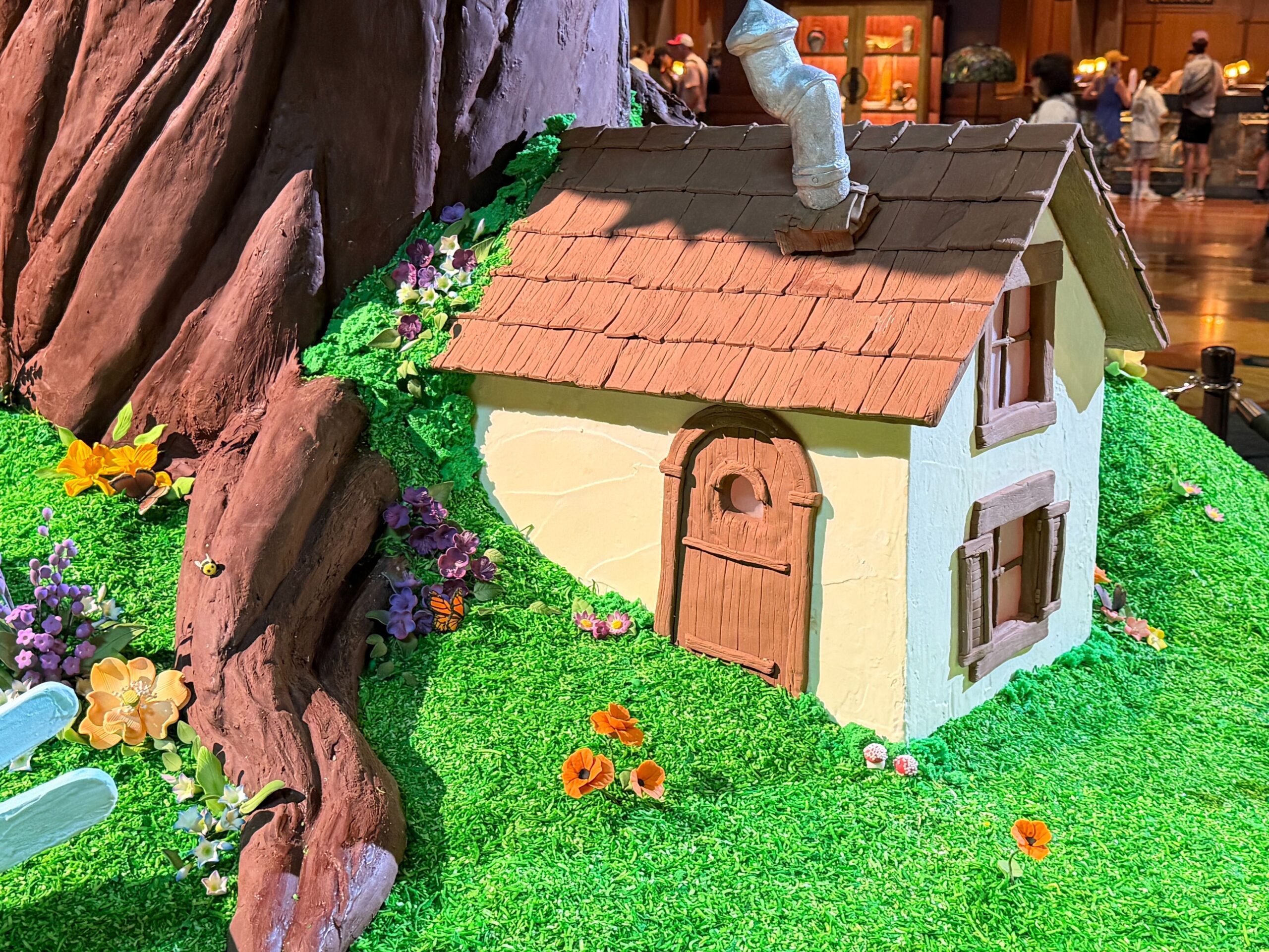 Winnie the Pooh Chocolate Display in Disney's Grand Californian Hotel