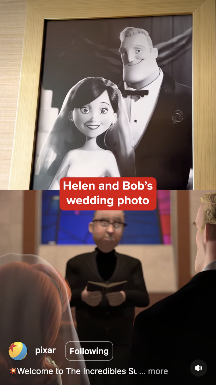 Incredibles Suite in Pixar Place Hotel in Disneyland Resort