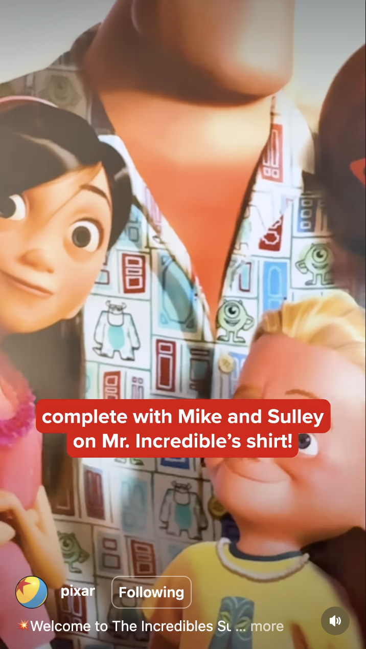 Incredibles Suite in Pixar Place Hotel in Disneyland Resort