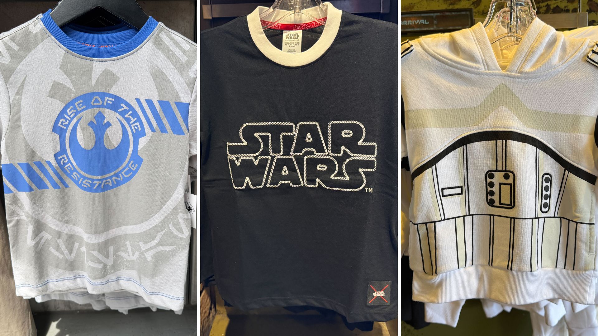‘Star Wars’ Logo Apparel, Stormtrooper Hoodie, and More at Disneyland