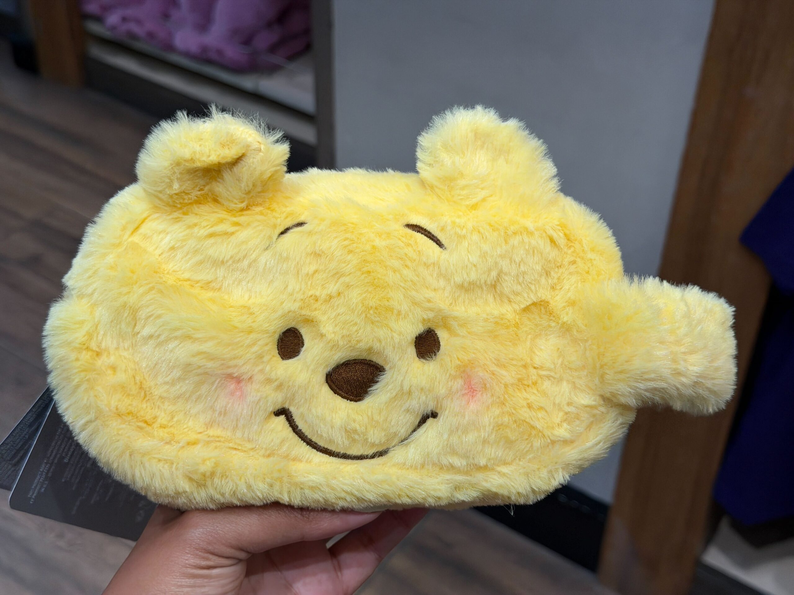 Plush Winnie the Pooh Zip Pouches at Disneyland