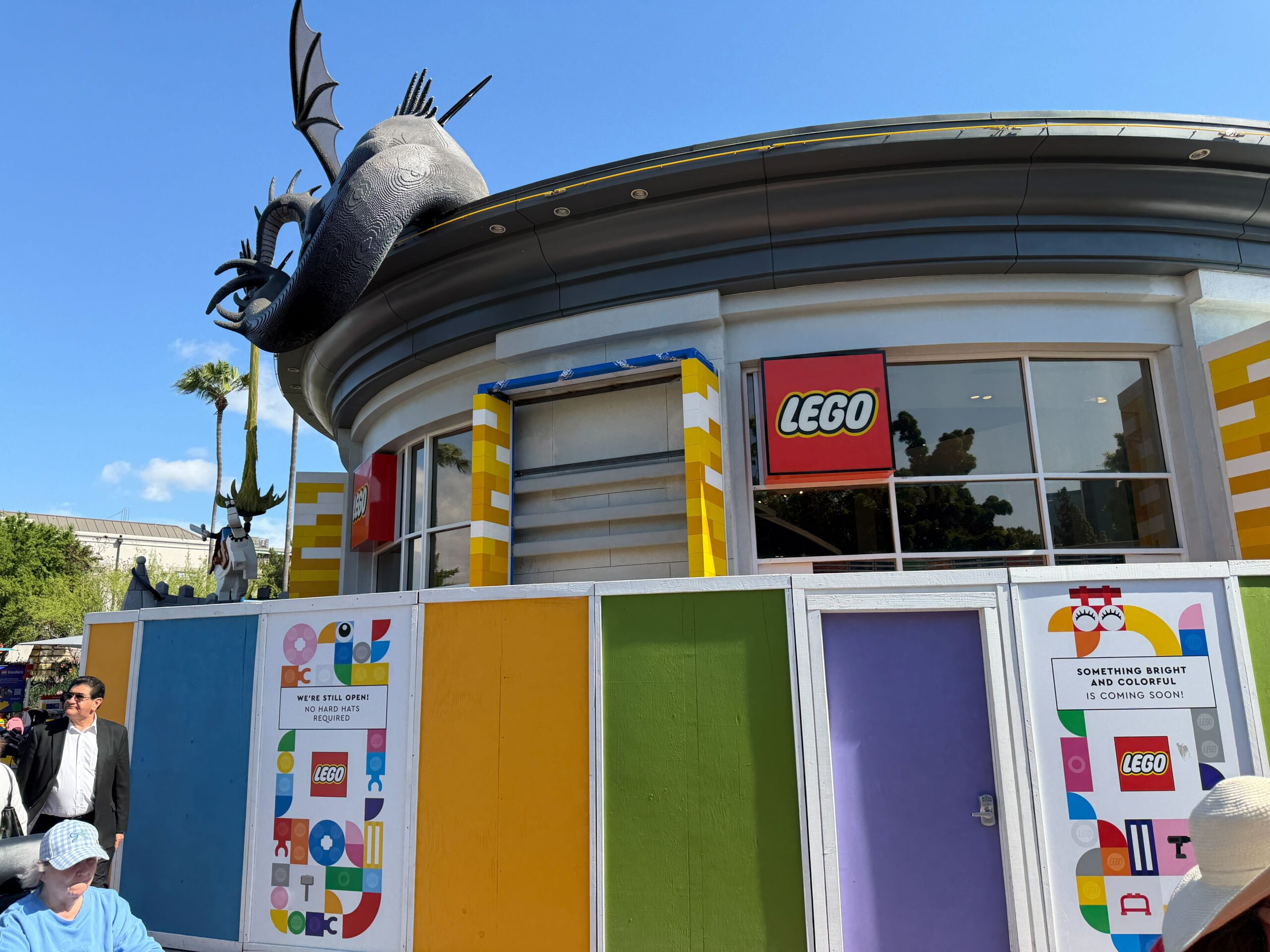 LEGO Store refurbishment at Downtown Disney in Disneyland