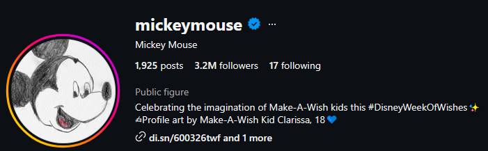 Disney Changes Official Social Media Profile Photos to Make-A-Wish Kid Artwork for Week of Wishes Initiative