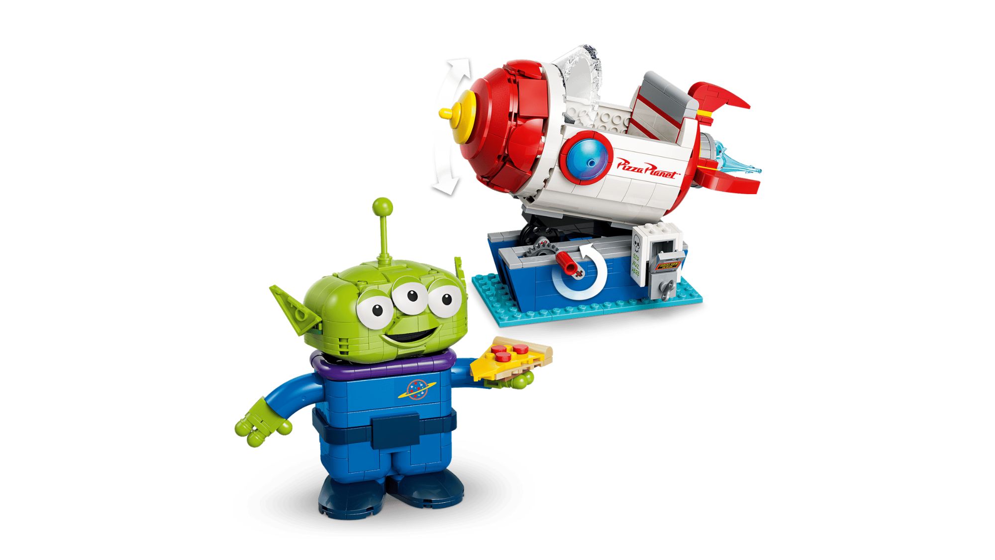 Pre-Order LEGO 'Toy Story' Slinky Dog Bookends, Alien Rocket Ship LEGO ...