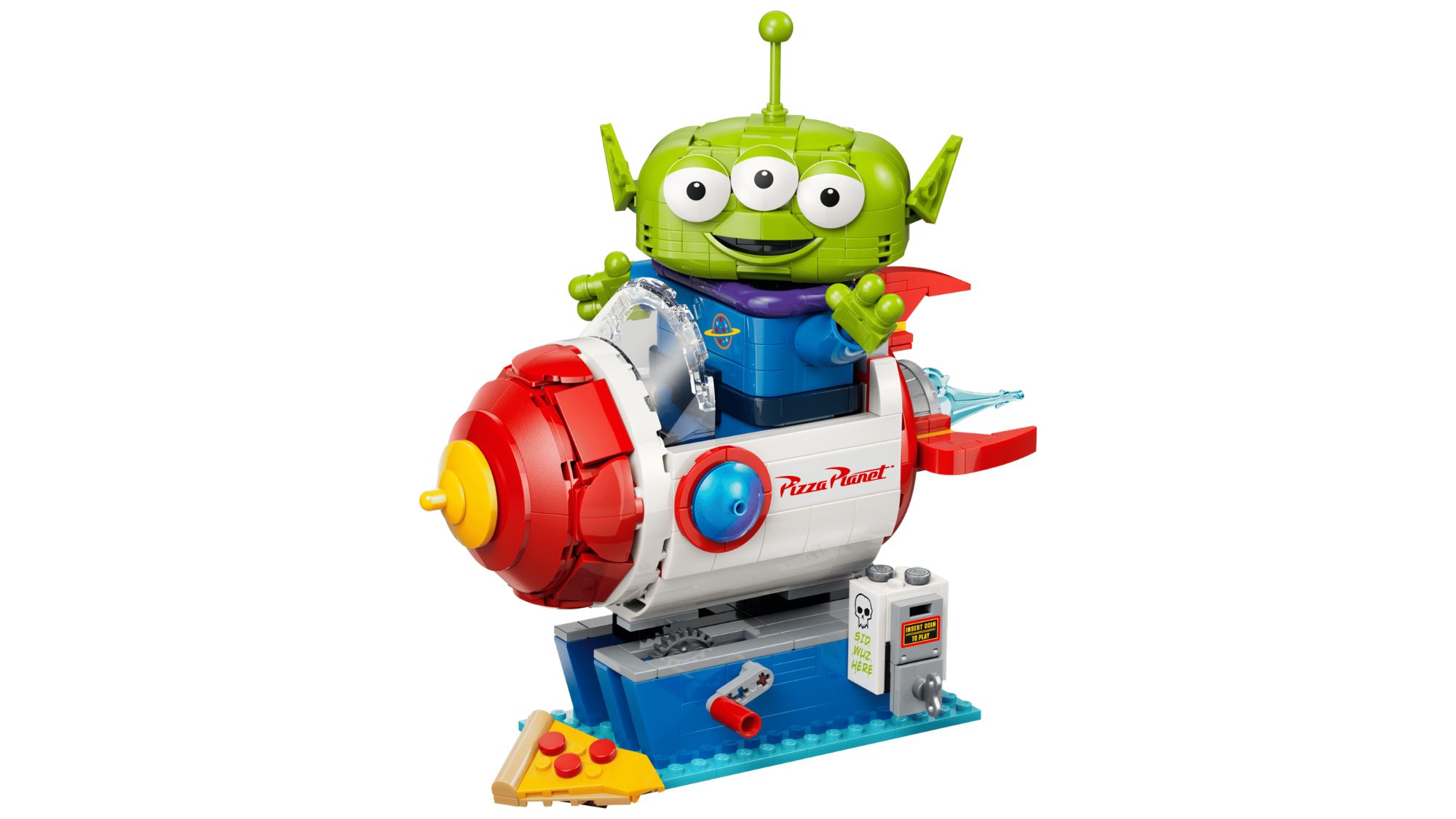 Pre-Order LEGO 'Toy Story' Slinky Dog Bookends, Alien Rocket Ship LEGO ...