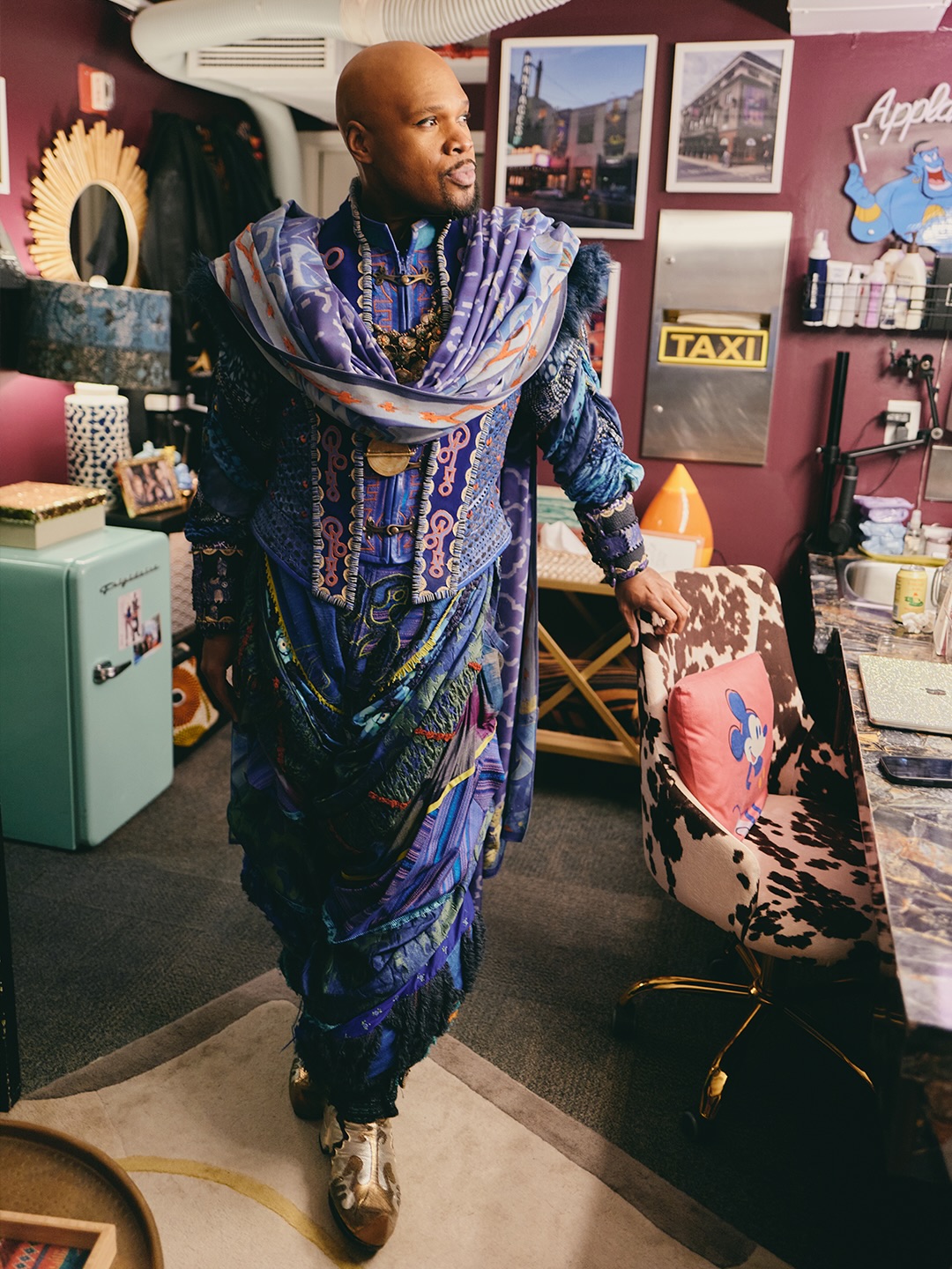 Behind-the-Scenes With Michael James Scott Before Final Genie Performance