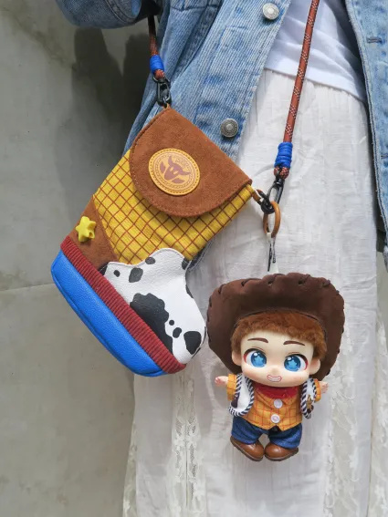 The Toy Story 5 products by MINISO will be available at select MINISO retail locations on April 26. These include boot-shaped crossbody bags inspired by Woody and Buzz Lightyear, and the vinyl plush surprise box featuring toys dressed up.