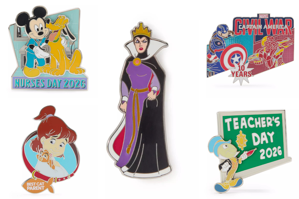 Nurses Day, Teachers Day, Best Cat Parent, and More Pins Now Available Online