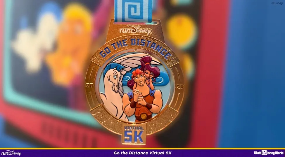Retro Hercules, Kuzcotopia, Pocahonas, and Goofy-Inspired Medals Revealed for 2026 runDisney Virtual