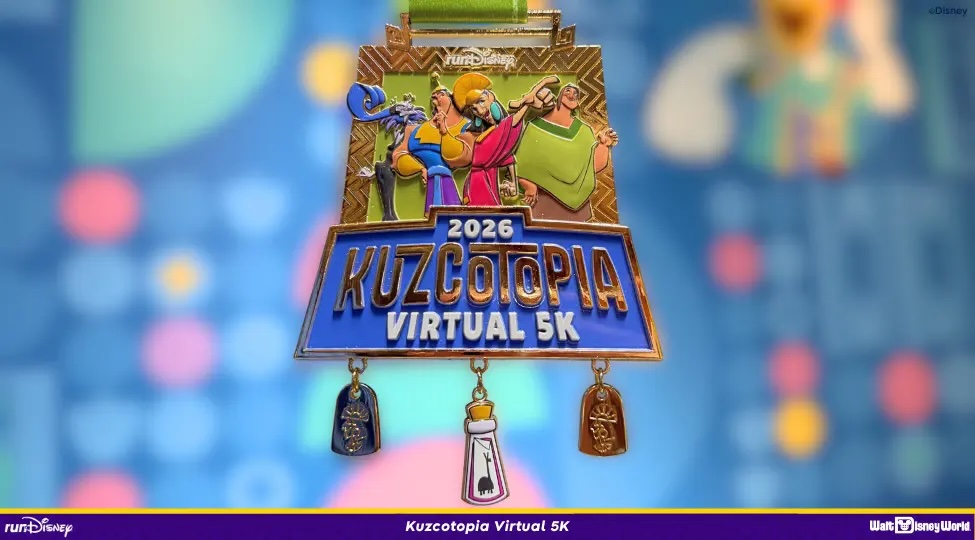 Retro Hercules, Kuzcotopia, Pocahonas, and Goofy-Inspired Medals Revealed for 2026 runDisney Virtual Series