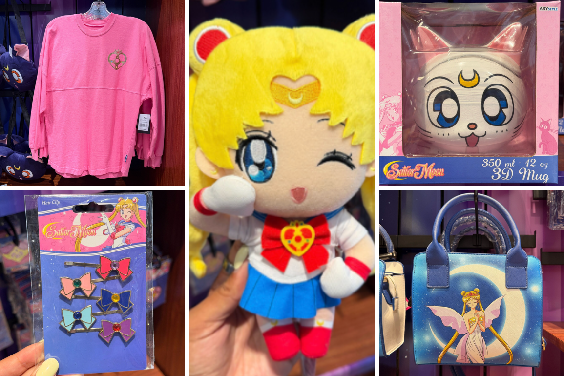 Full List: ‘Sailor Moon’ Universal Studios Hollywood Fan Fest Nights Merchandise 2026
