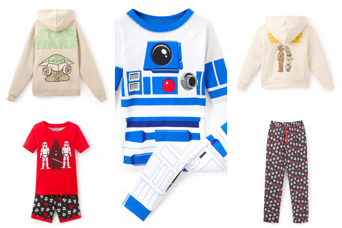 Get Galactic: ‘Star Wars’ Pajamas, Hoodie, and Lounge Pants Land Online at Disney Store