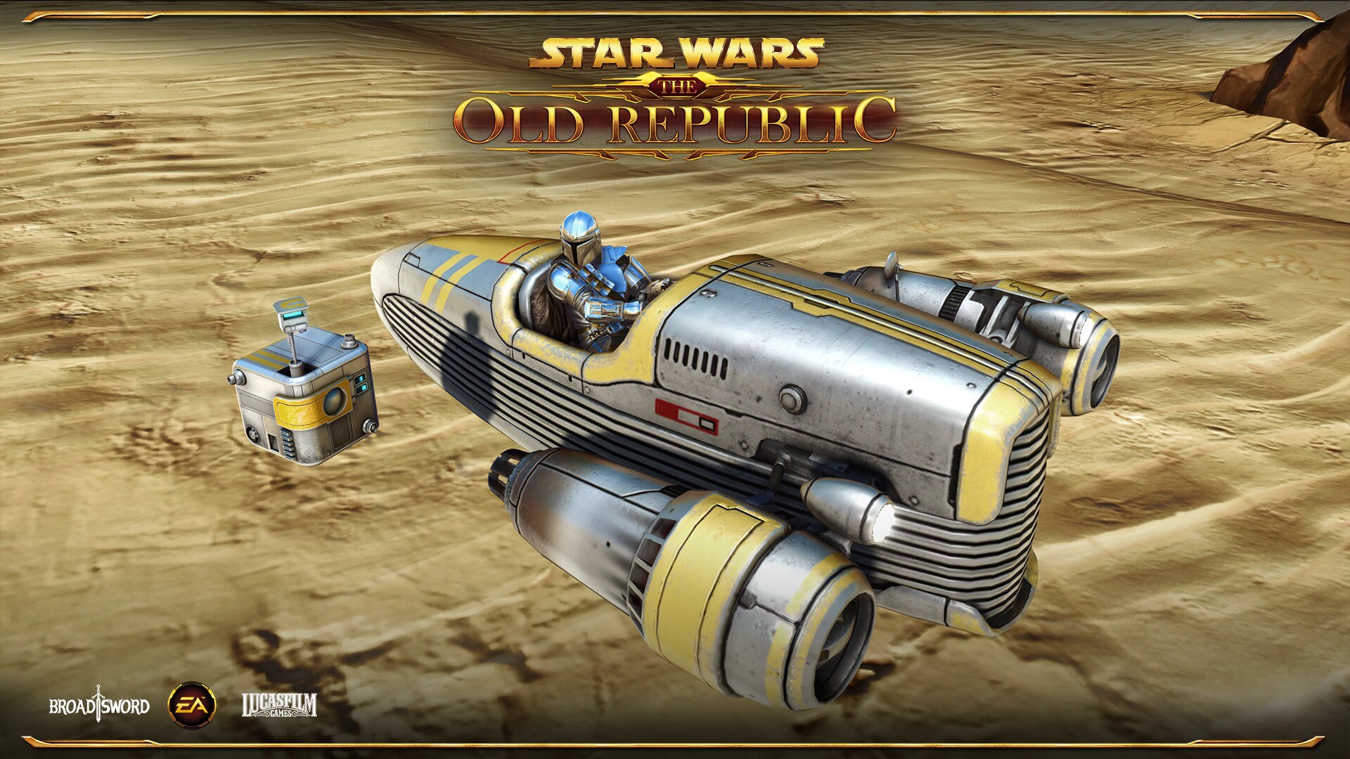 This May, Star Wars: The Old Republic has a variety of rewards available for all players, including a 50% Collections Unlock sale, 25-75% off all “Inspired By” items on the Cartel Market, and a Double XP event, as well as a special treat for subscribers.