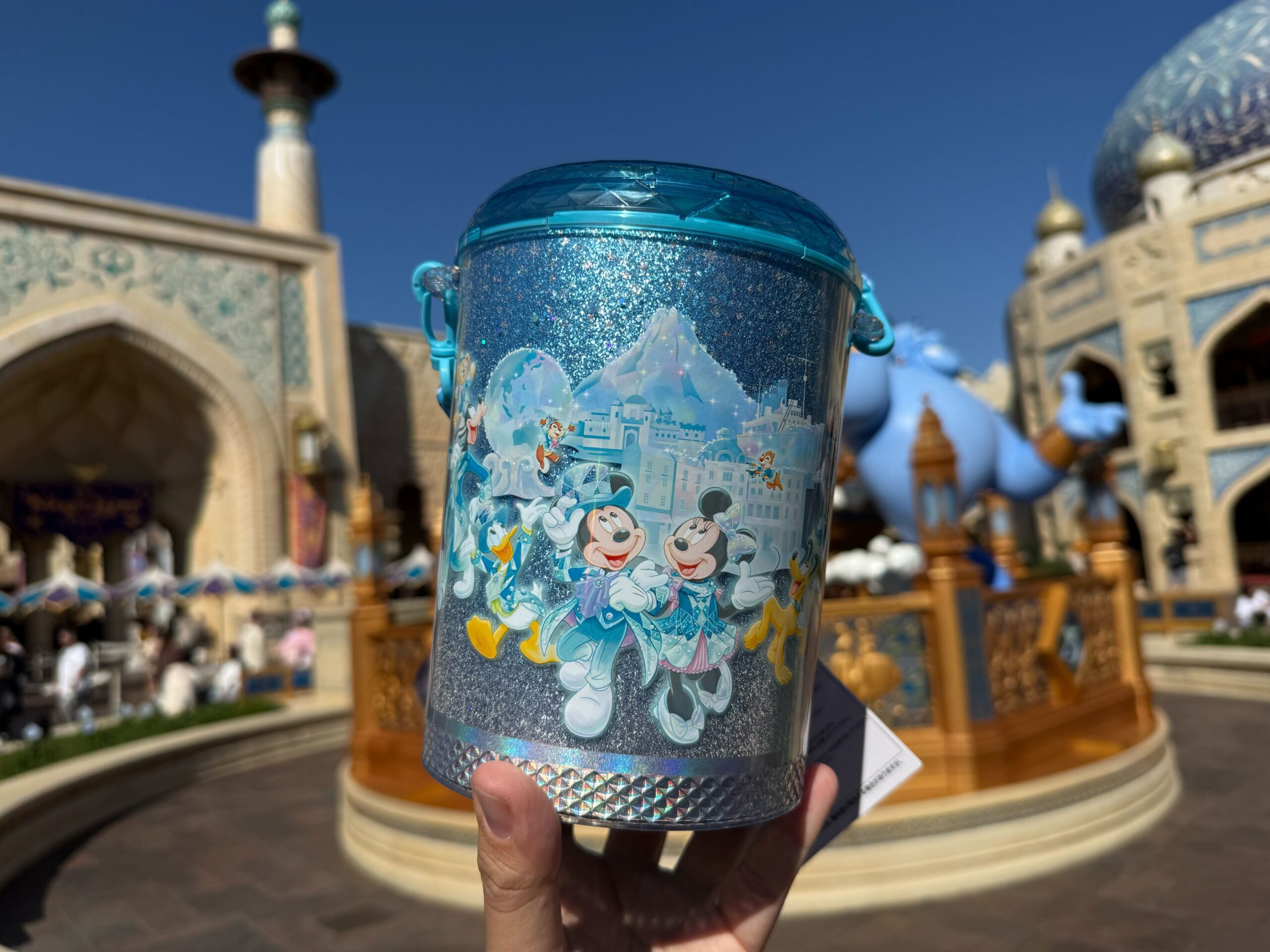 Sparkling Jubilee Popcorn Bucket Available for Tokyo DisneySea 25th Anniversary