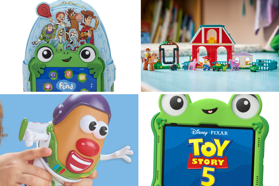 ‘Toy Story 5’ Loungefly Bags, LEGO, Hasbro Toys, & More Now Available