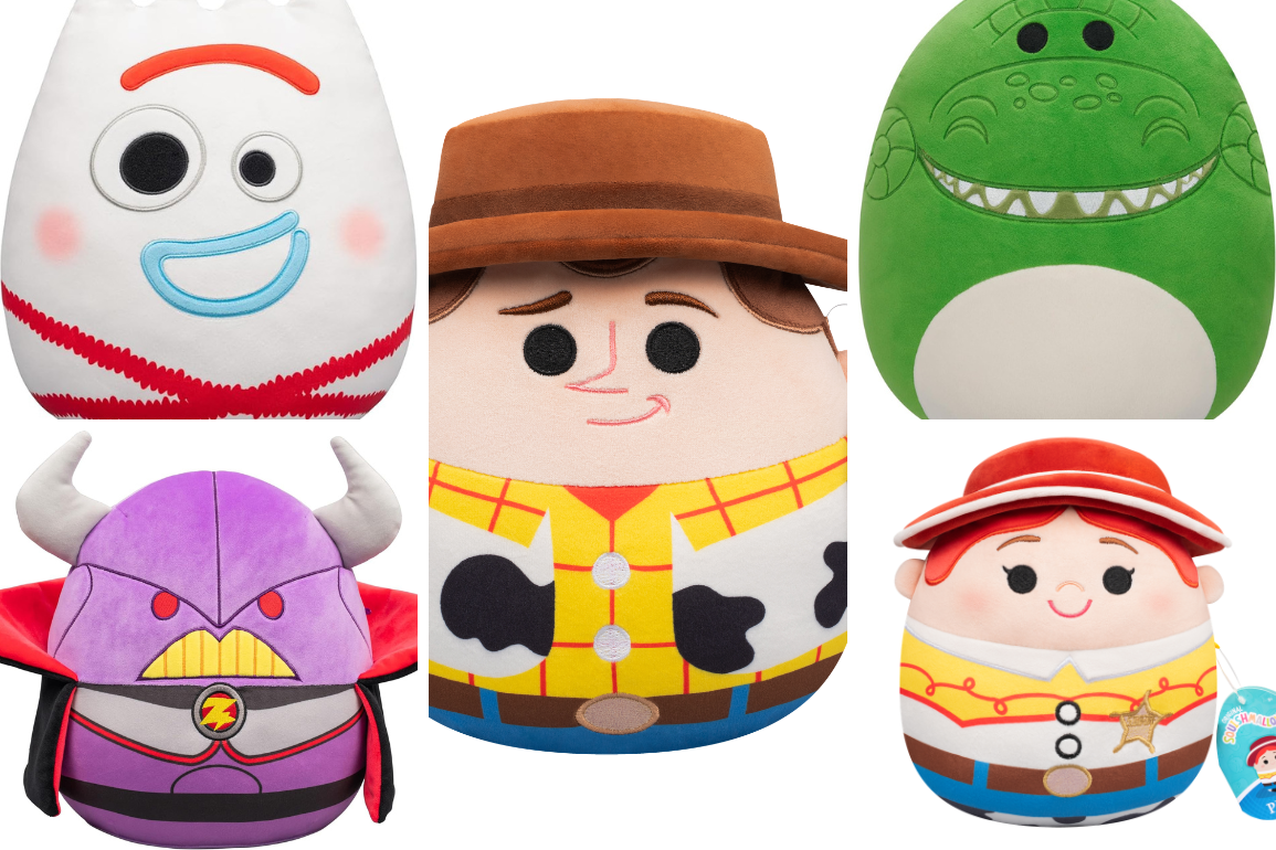 No Claw Required: ‘Toy Story’ Squishmallows Arrive at Amazon and Five Below