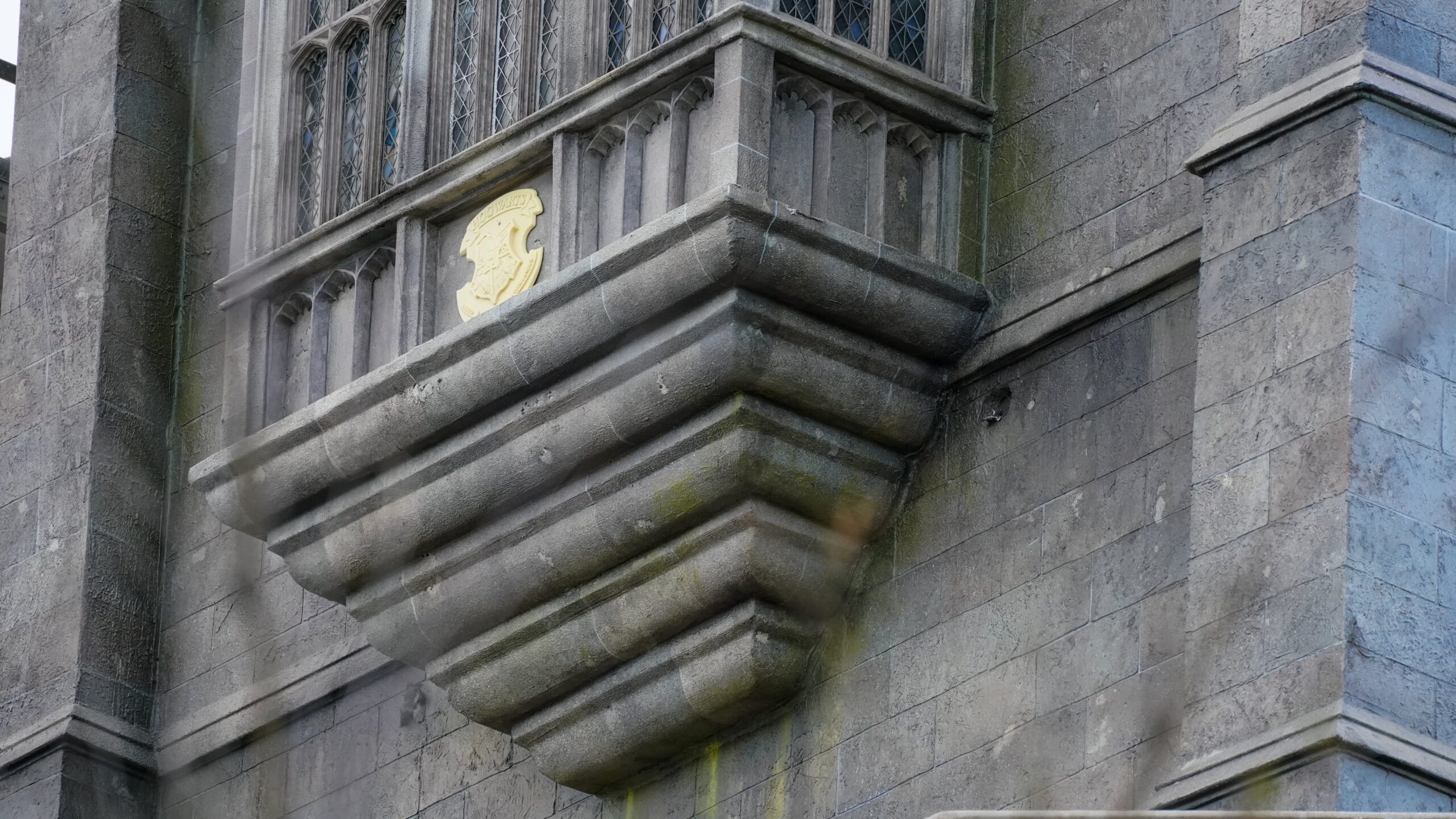 Themed Painting Underway During Hogwarts Castle Refurbishment at Islands of Adventure