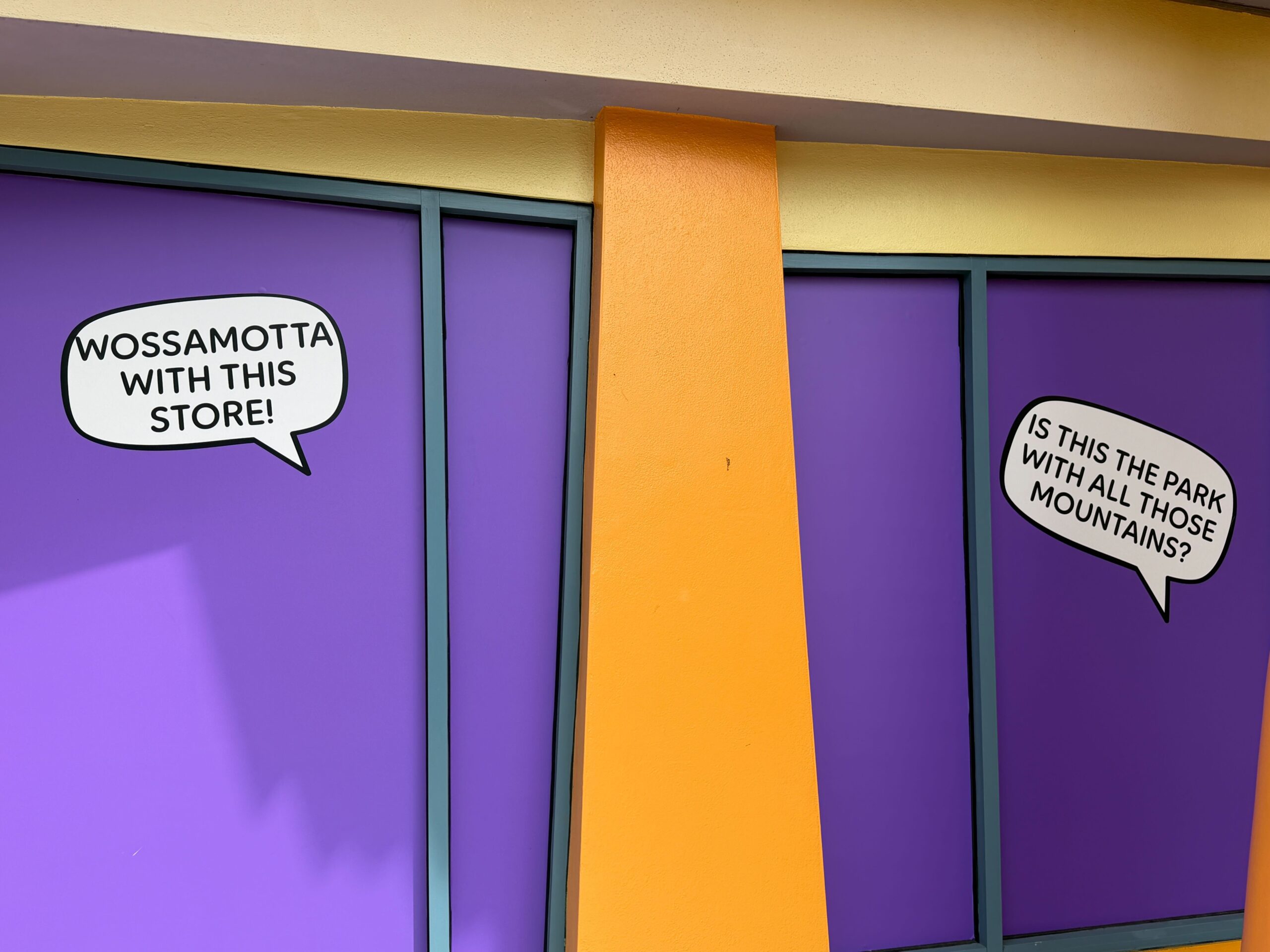 Decals Added to Closed Wossamotta-U Gift Shop in Universal Islands of Adventure