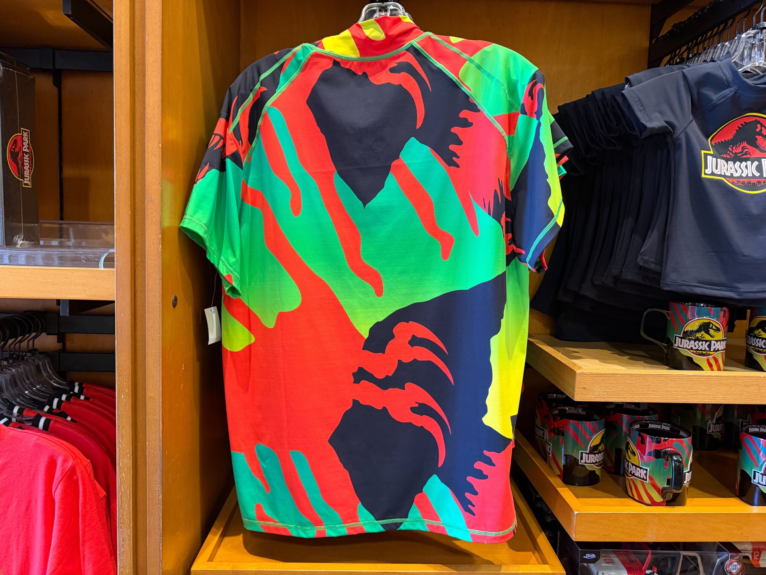 Jurassic Park rash guard at Universal's Islands of Adventure