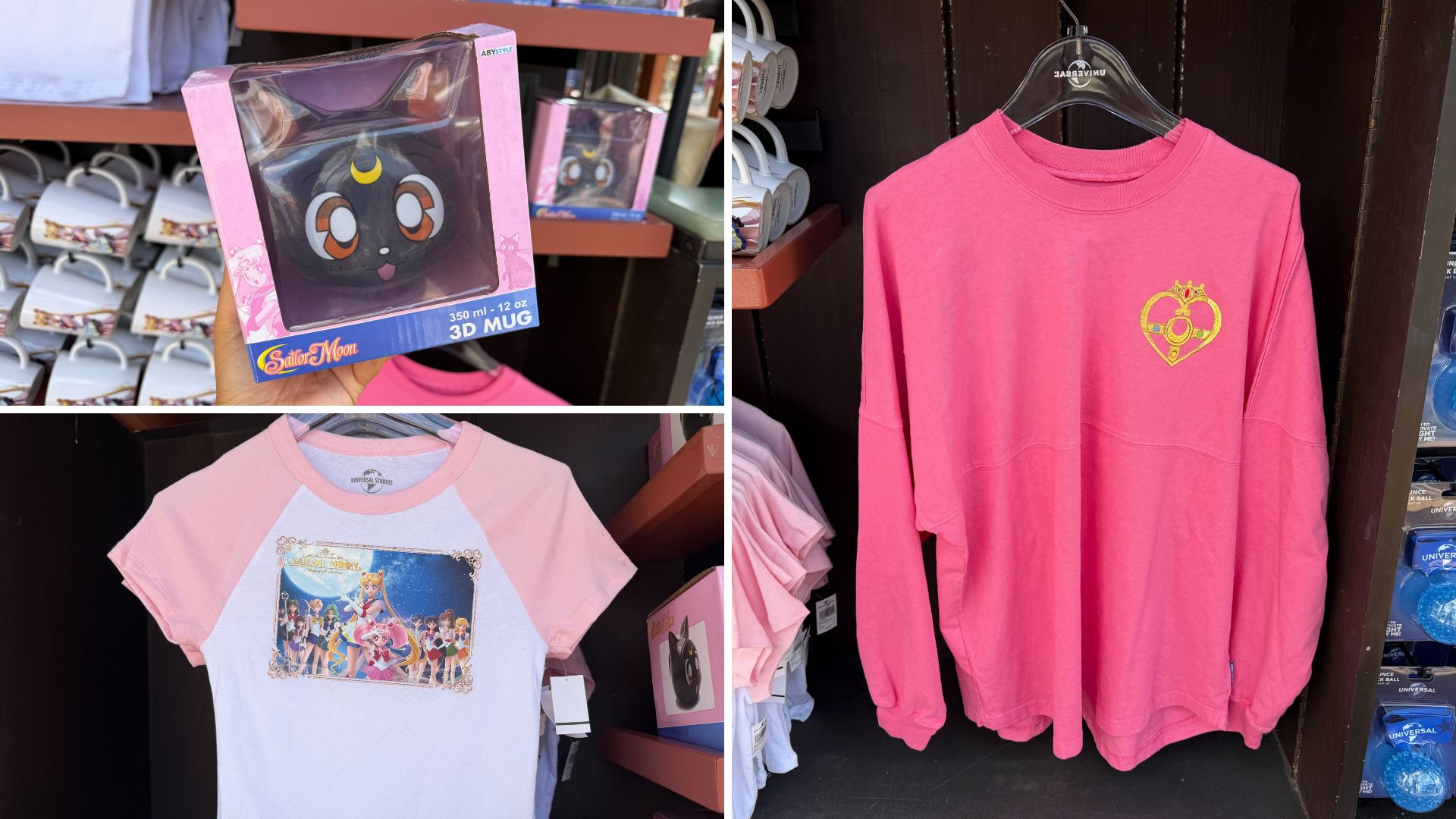 ‘Sailor Moon’ Merch From Fan Fest Nights Arrives at Universal Orlando Resort