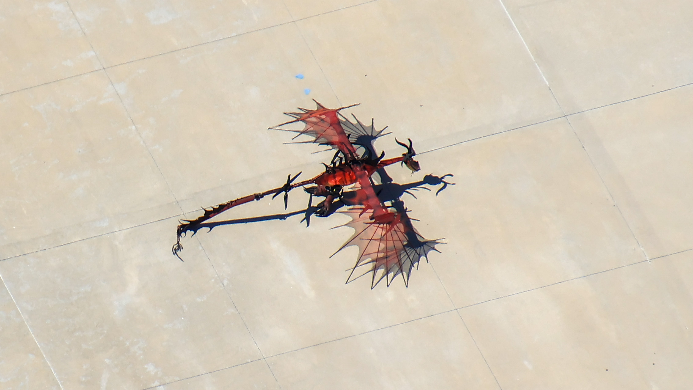 Flying Dragon Drones Spotted Backstage at Epic Universe Again