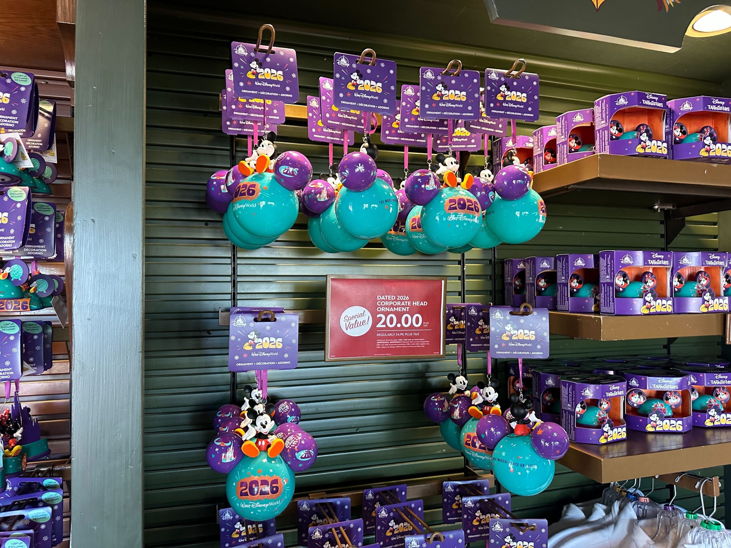 Walt Disney World 2026 Dated Merchandise Discounted