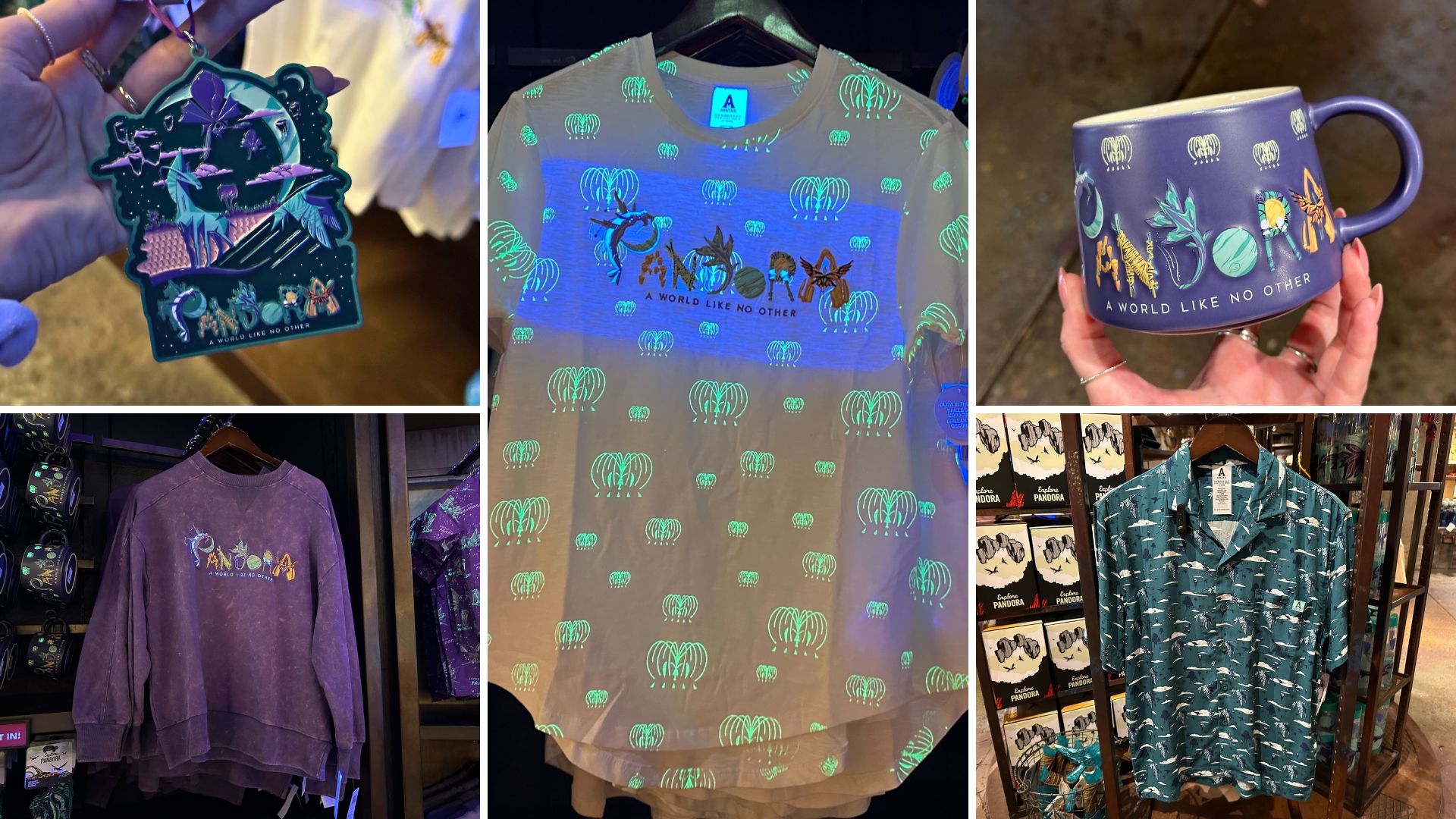 Glow-in-the-Dark Pandora 'Avatar' Collection at Disney's Animal Kingdom