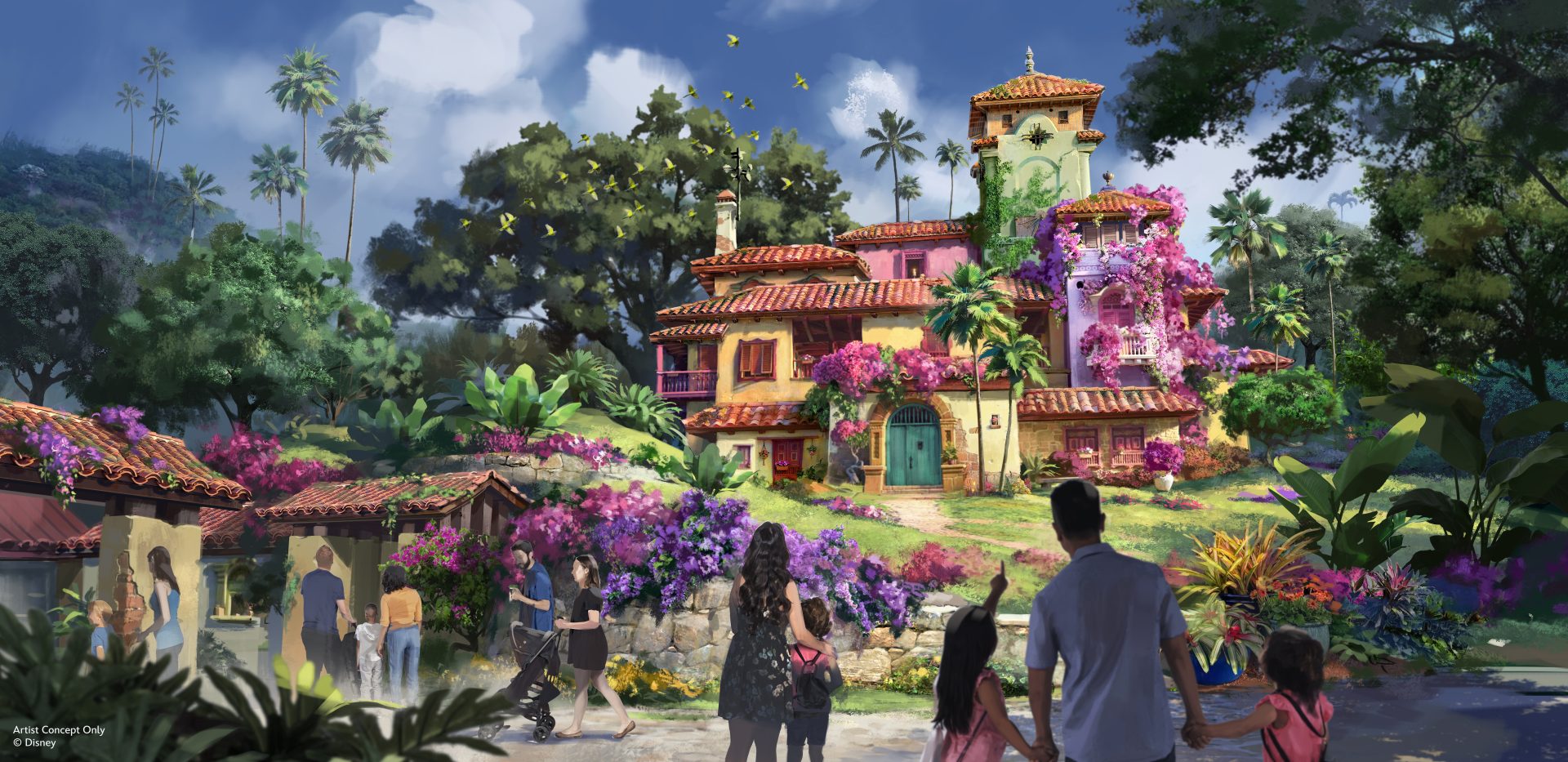 When the land opens in 2027, Tropical Americas will represent one of the most culturally rich regions in the world, representing parts of Mexico, Central America, and South America. This area will pay homage to the ancient and modern cultures.