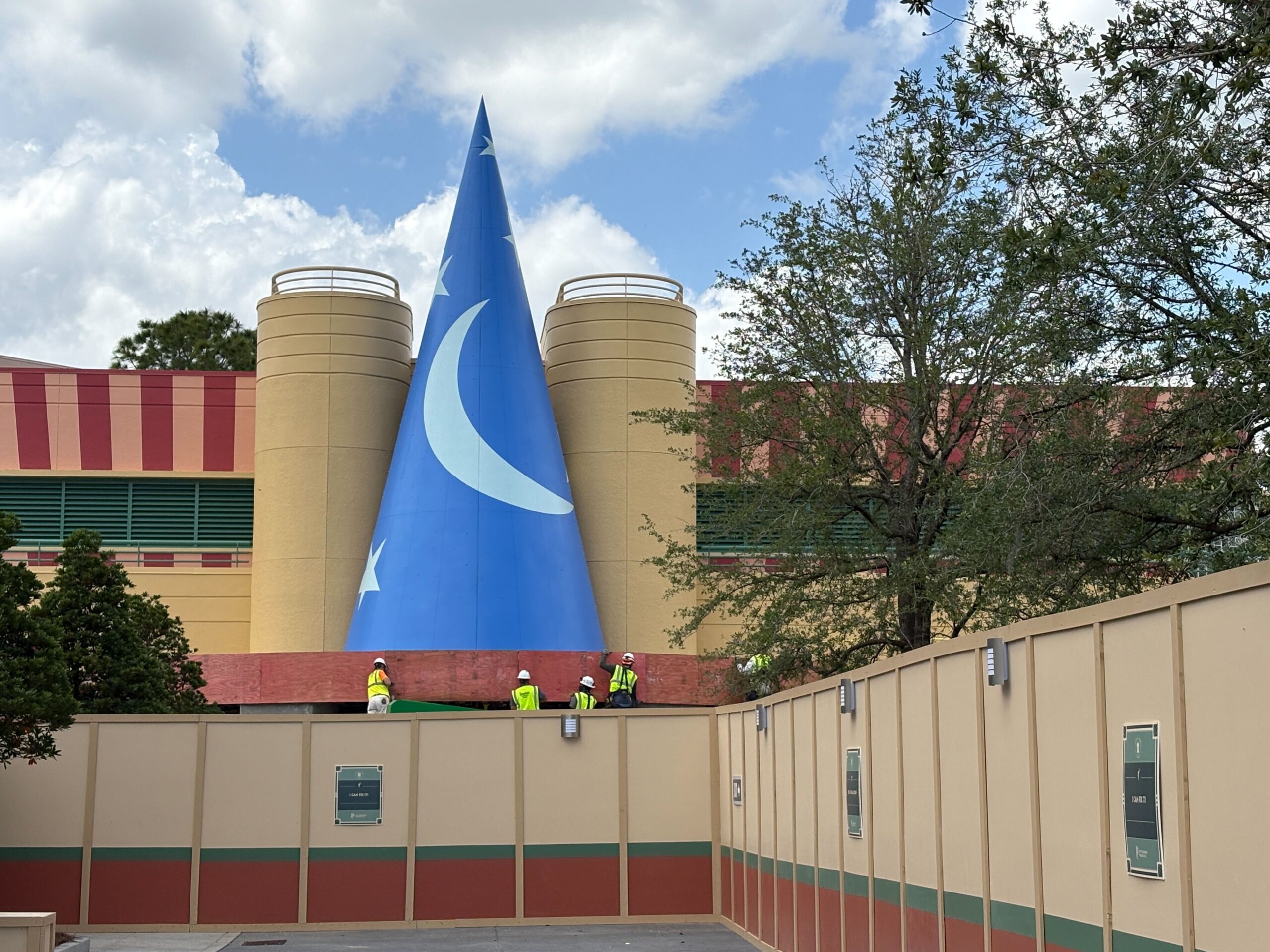 Animation Courtyard Partially Opened as Walls Come Down in Disney’s Hollywood Studios