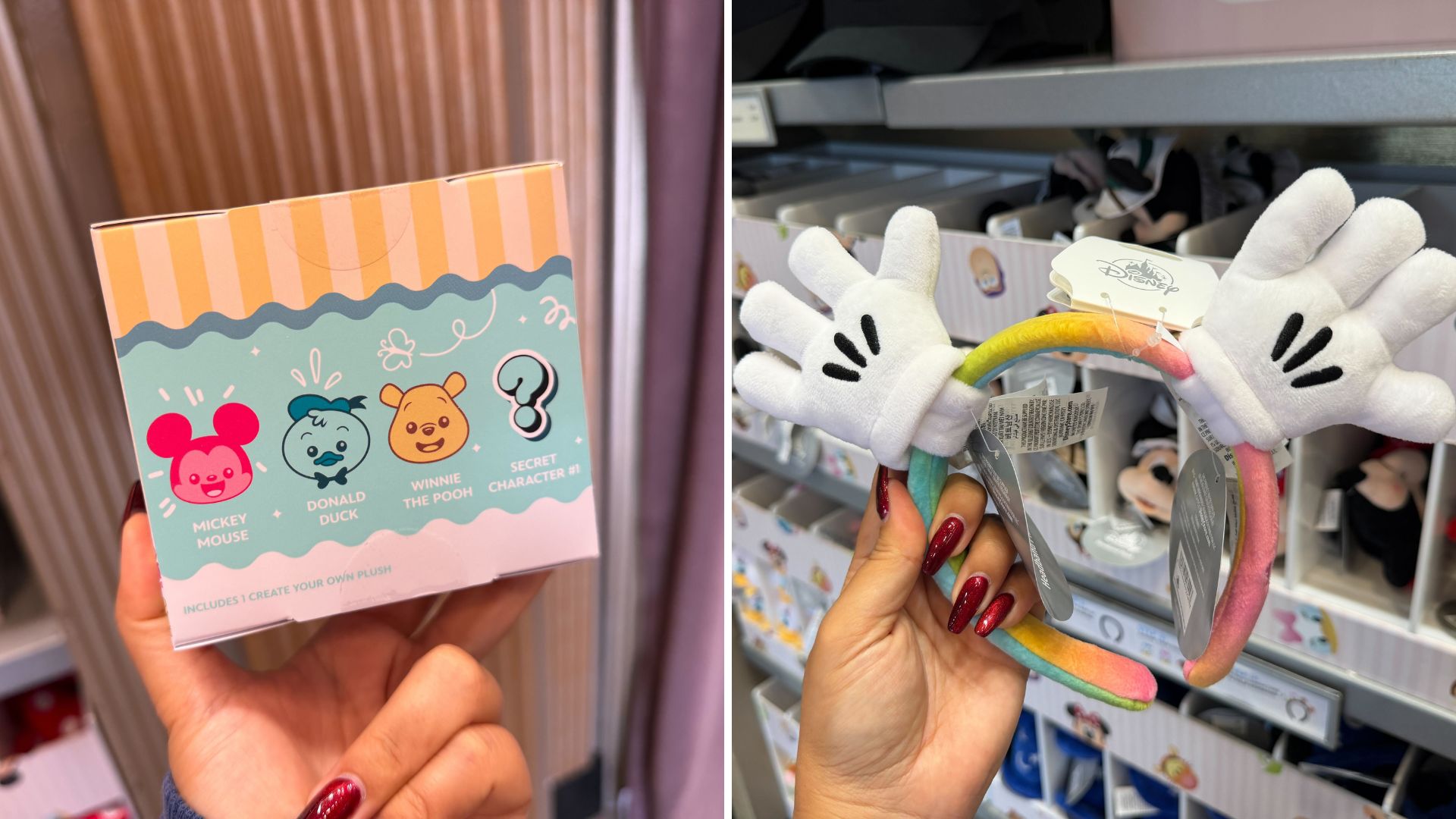 New Rainbow Create-Your-Own Headband and Blind Box Mystery Plush at Walt Disney World