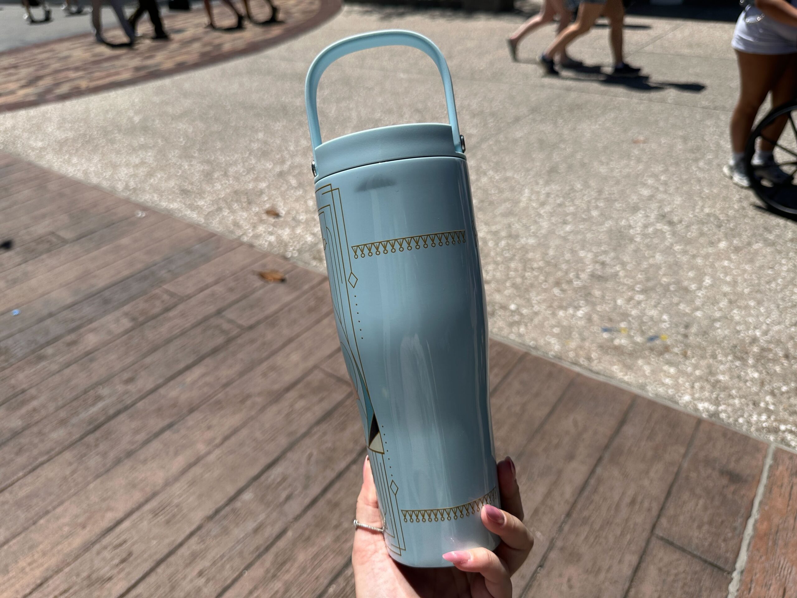 Side of Corkcicle Cinderella Go Cup XL.