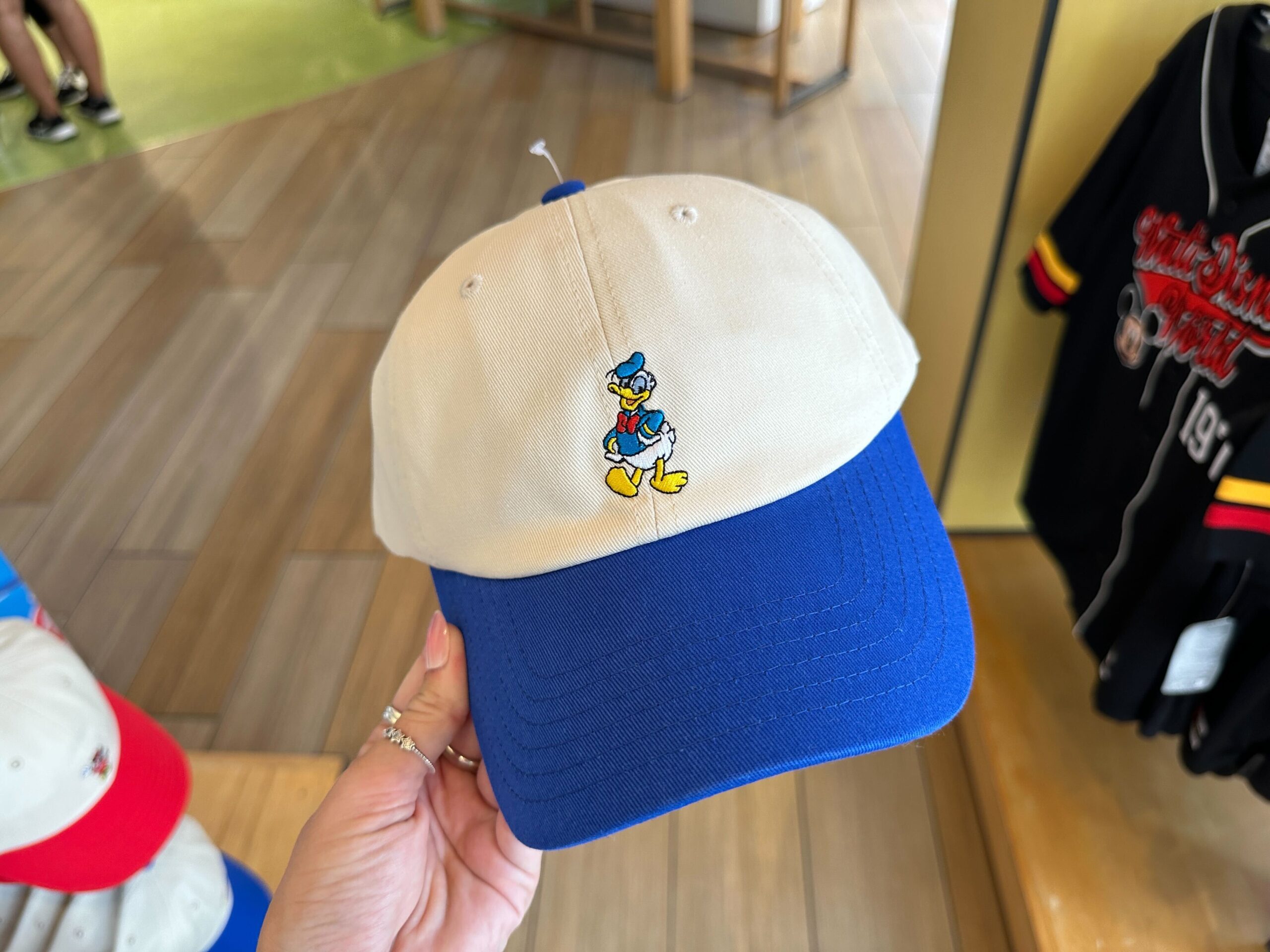 Front of Donald Hat.