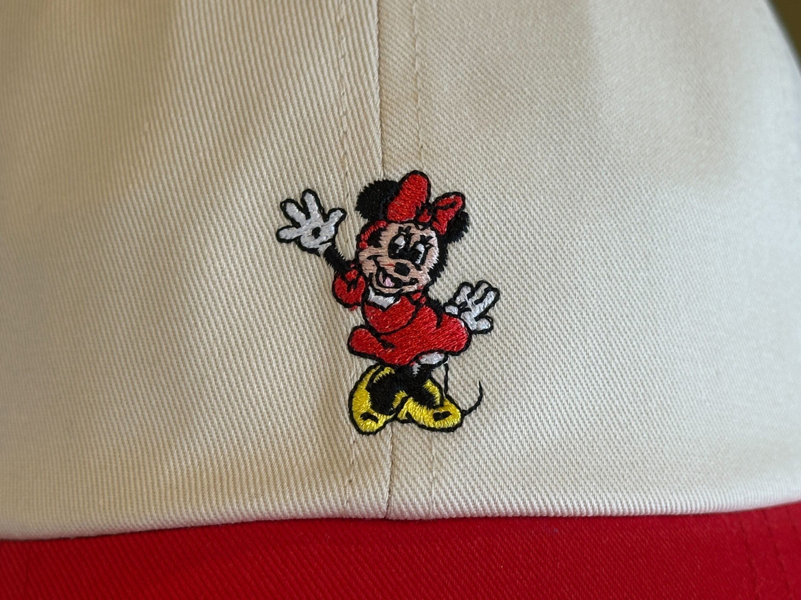 Close-up of front of Minnie Hat.