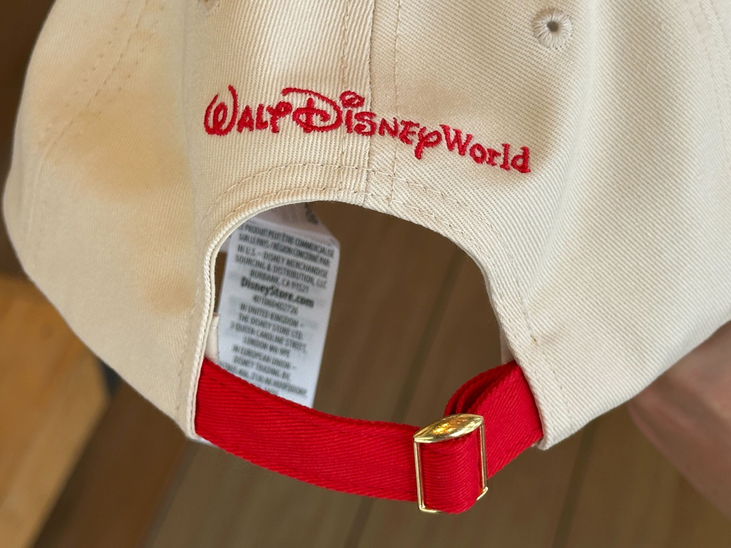 Back of Minnie Hat.