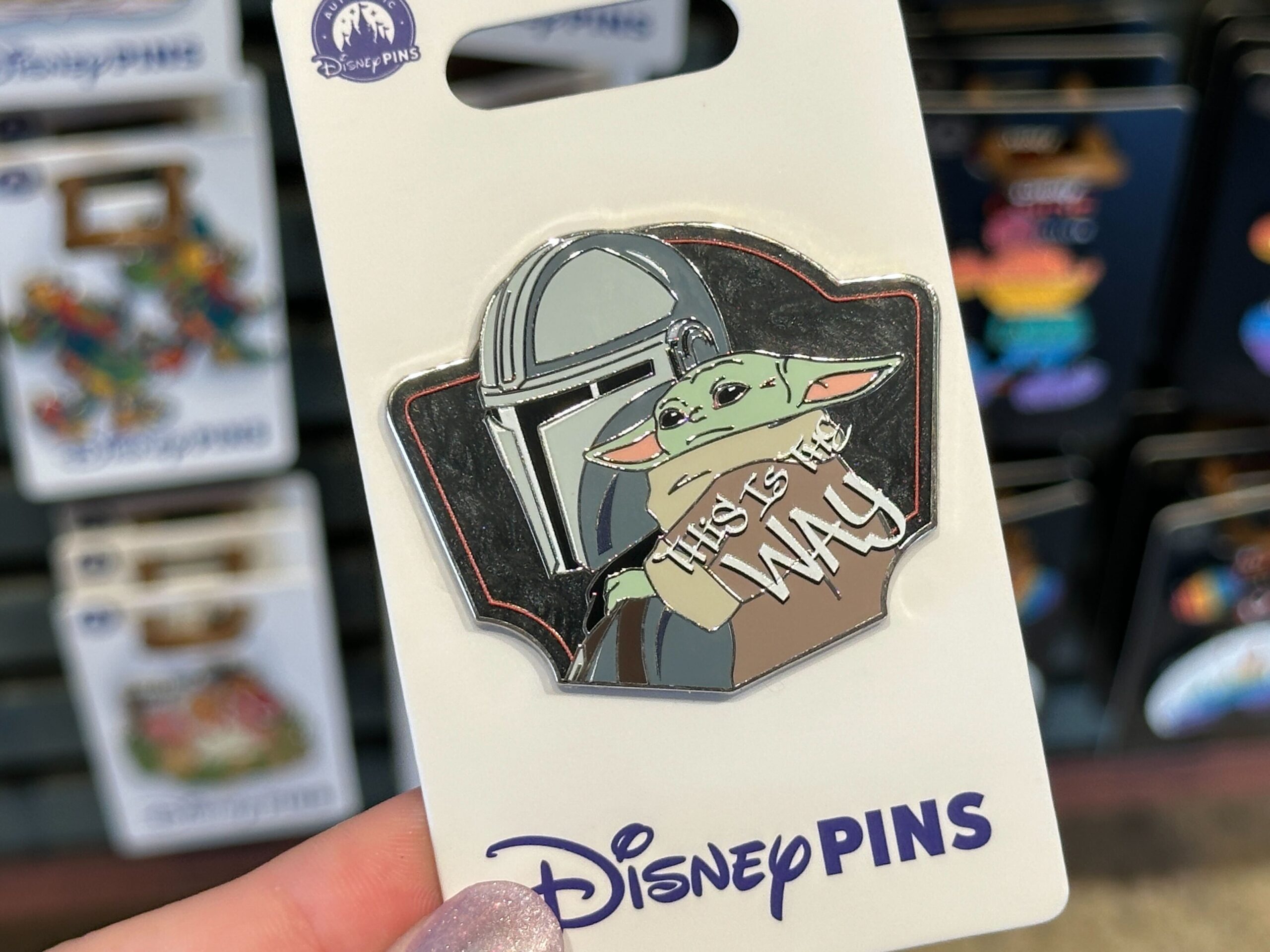 Din Djarin and Grogu Pin.