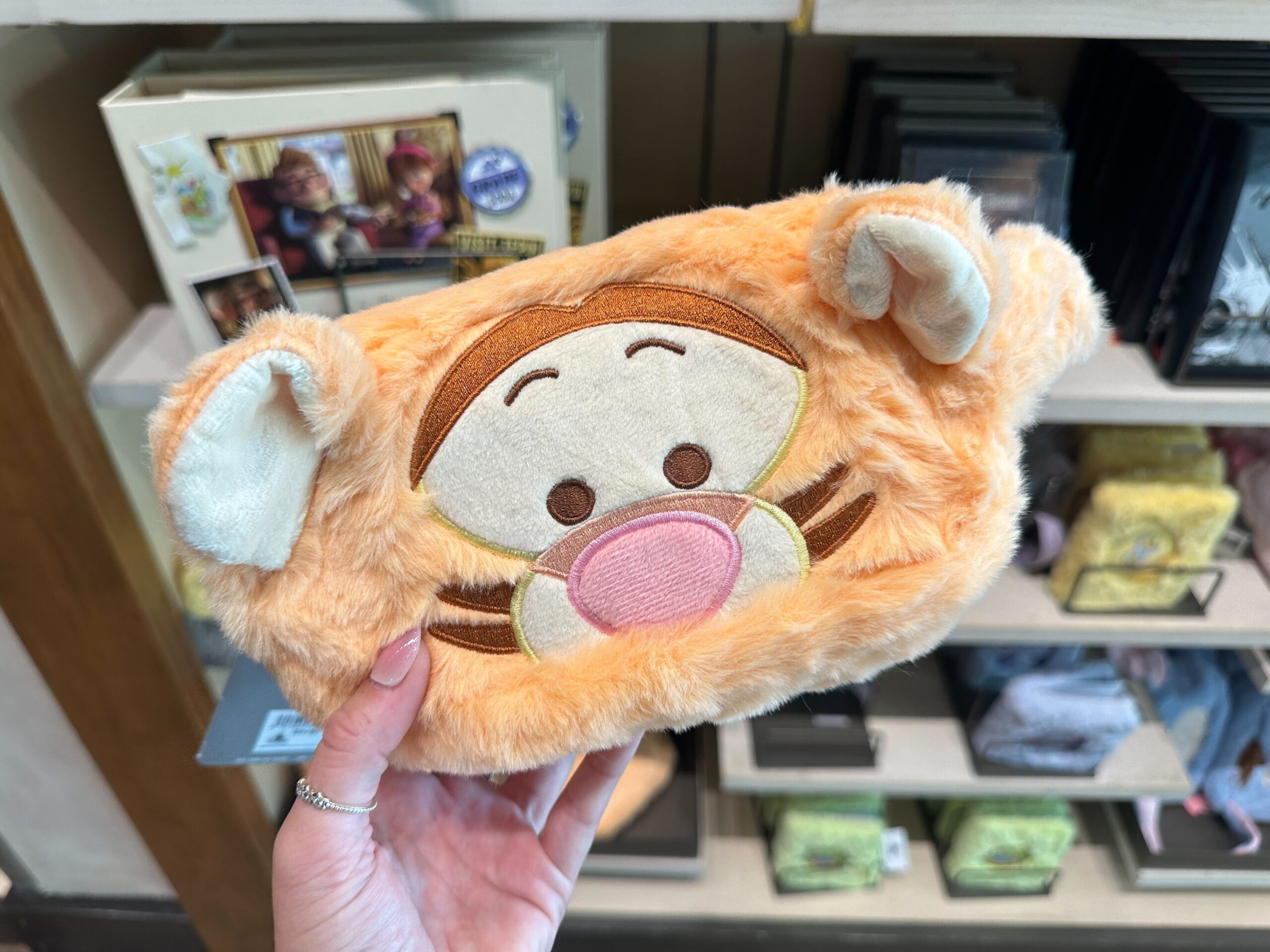 Front of Tigger Zip Pouch.