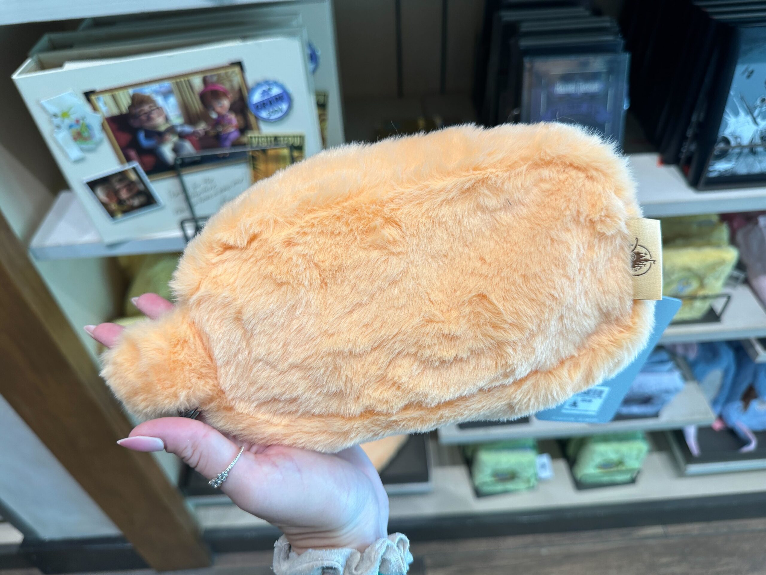 Back of Tigger Zip Pouch.