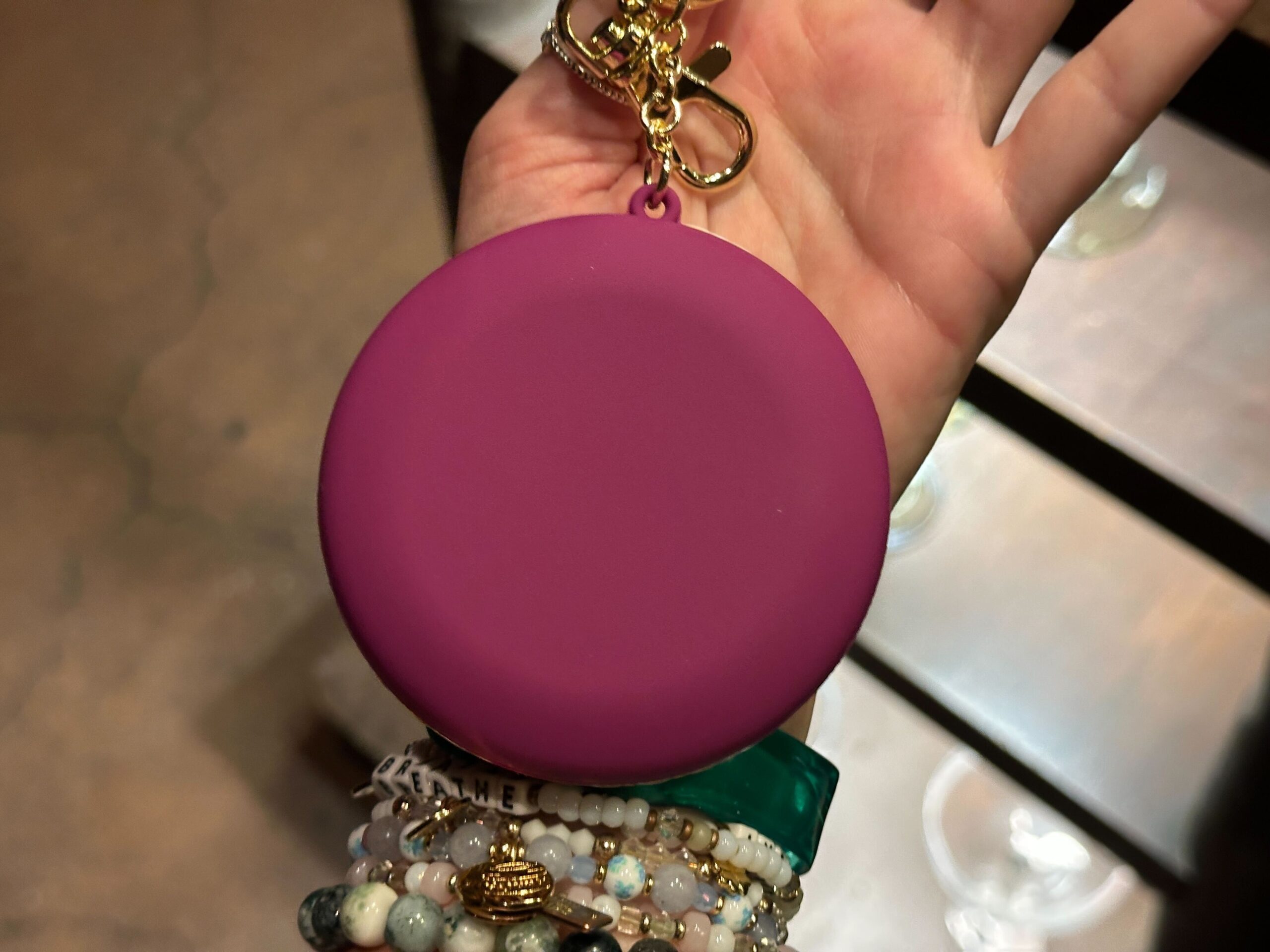 Bottom of Sombrero Keychain.