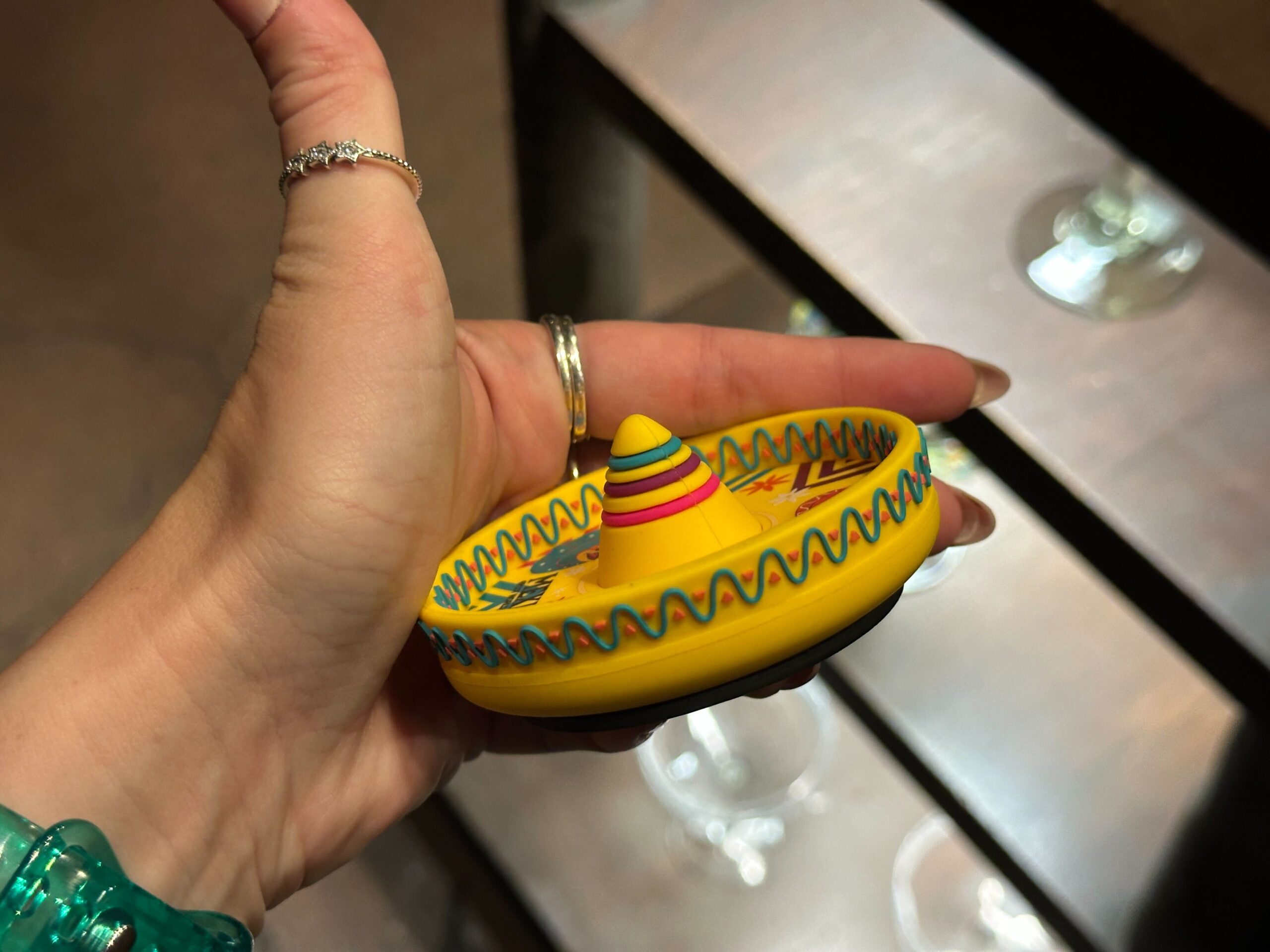 Side of Sombrero Magnet.