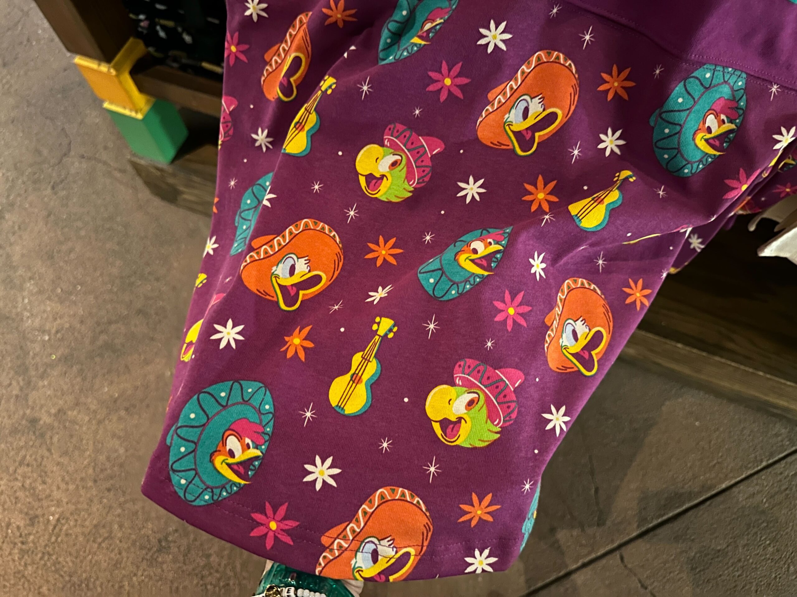 Close-up of allover pattern on the Spirit Jersey.