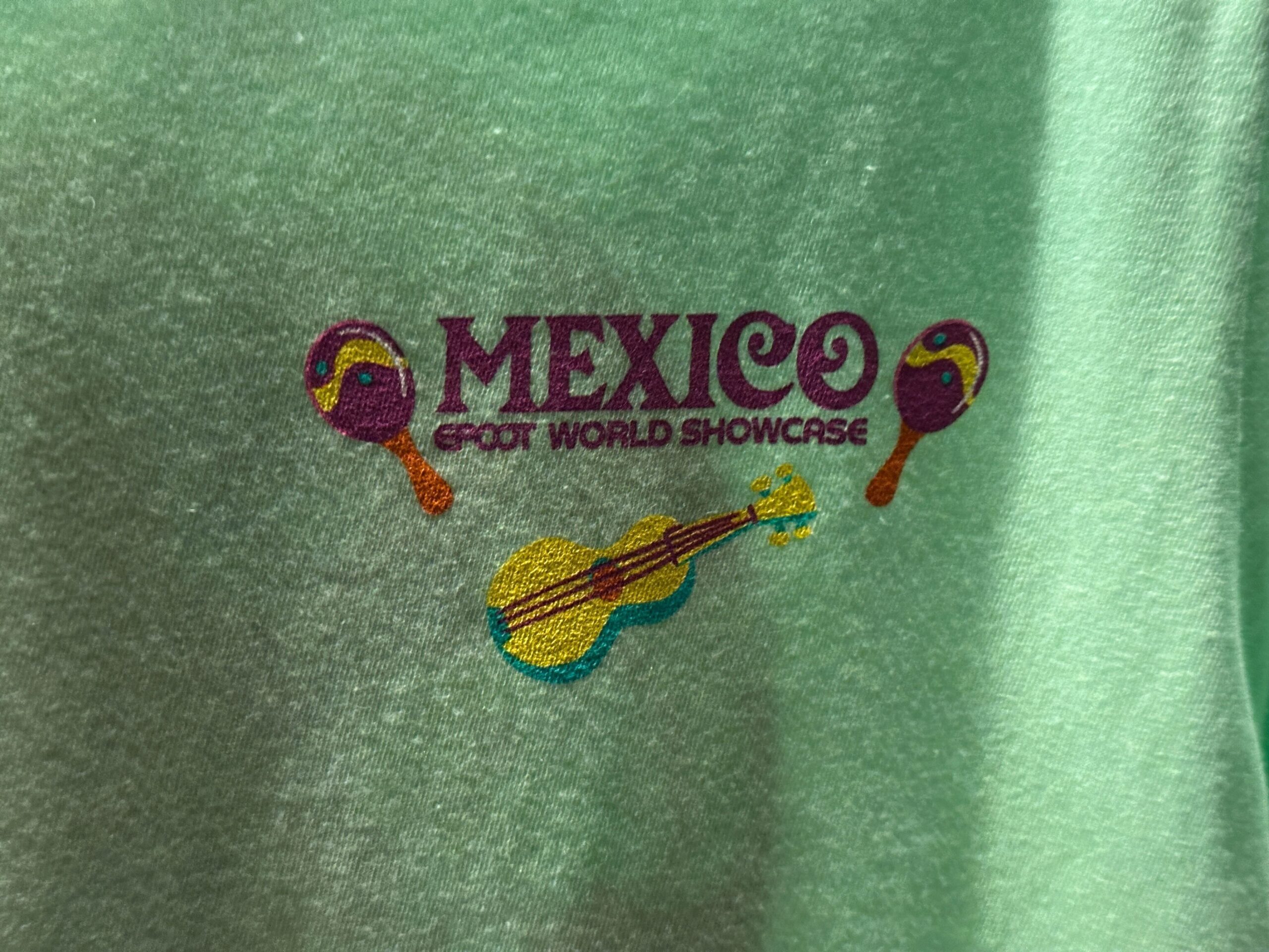 Close-up of front of T-Shirt.