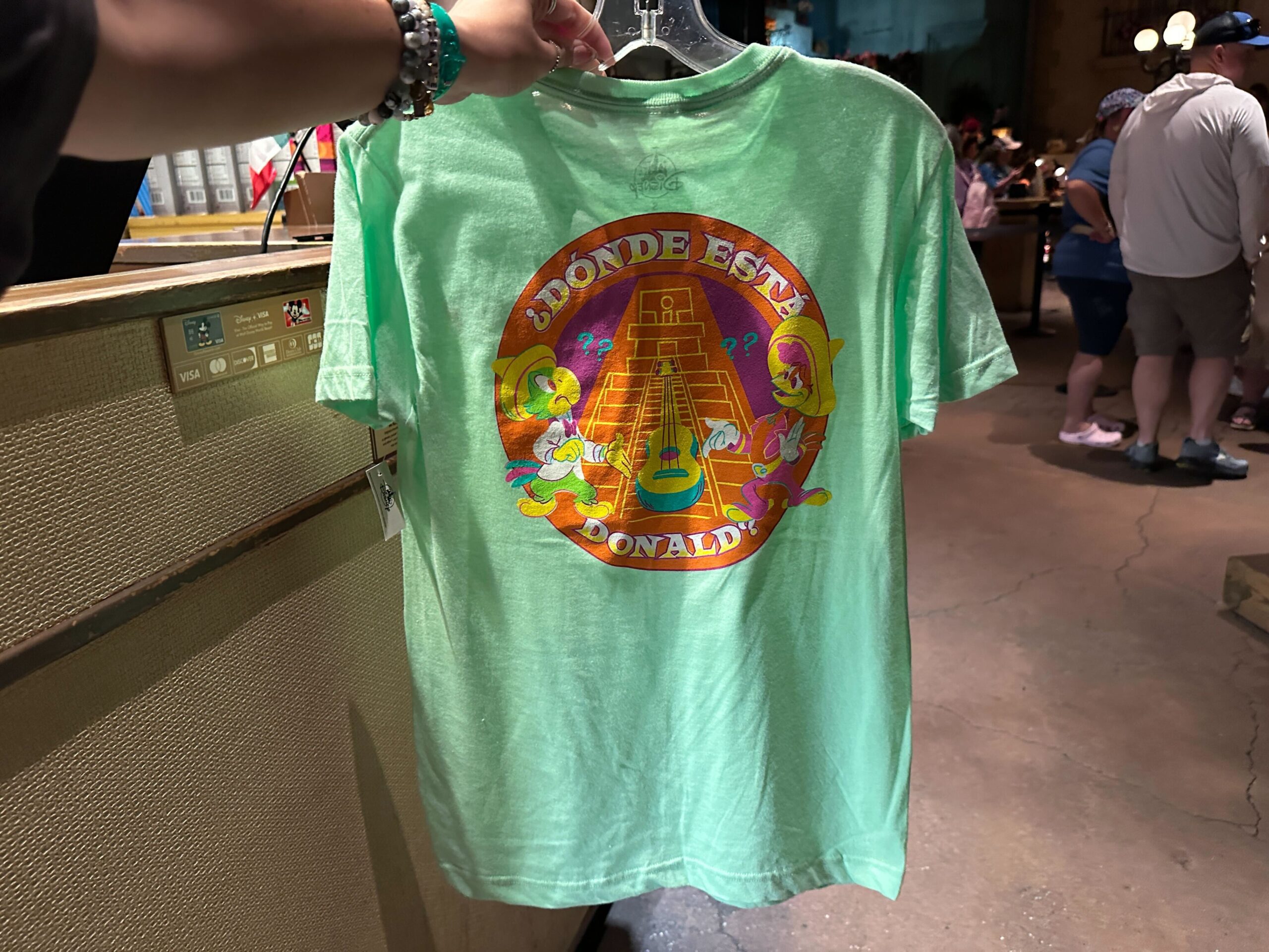 Back of T-Shirt.