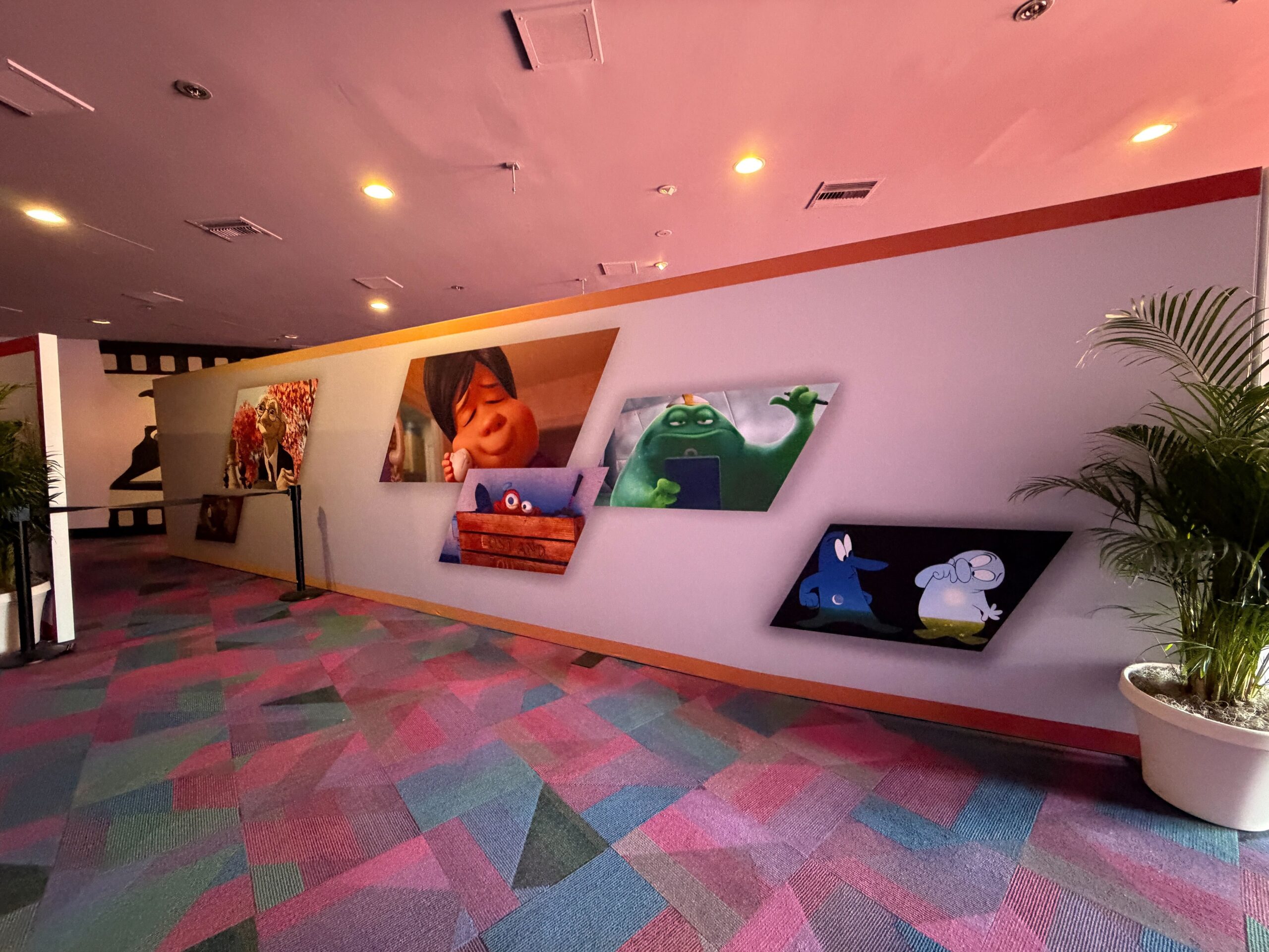 Annual Passholder Meet and Greet Walls Installed in EPCOT