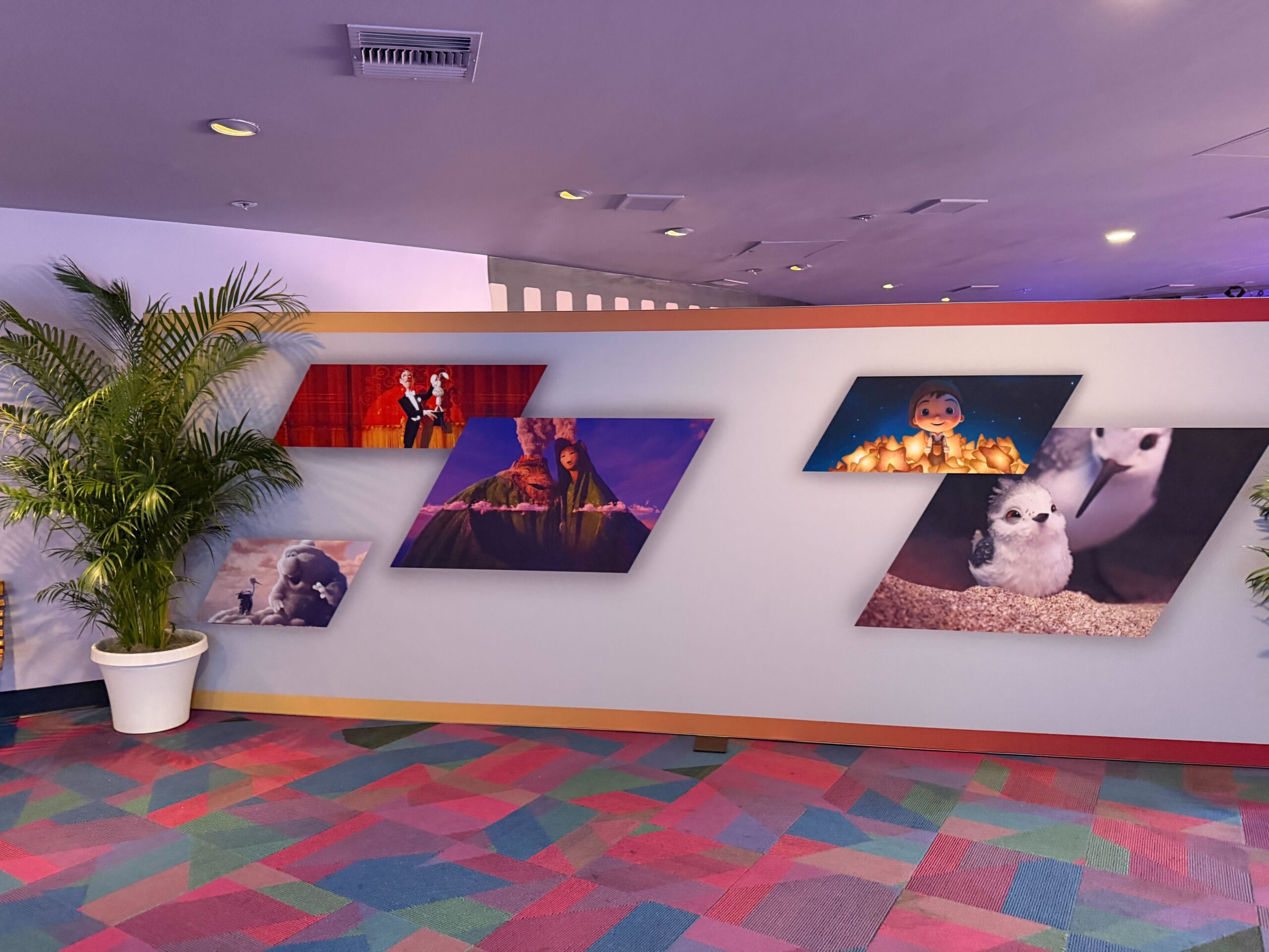 Annual Passholder Meet and Greet Walls Installed in EPCOT