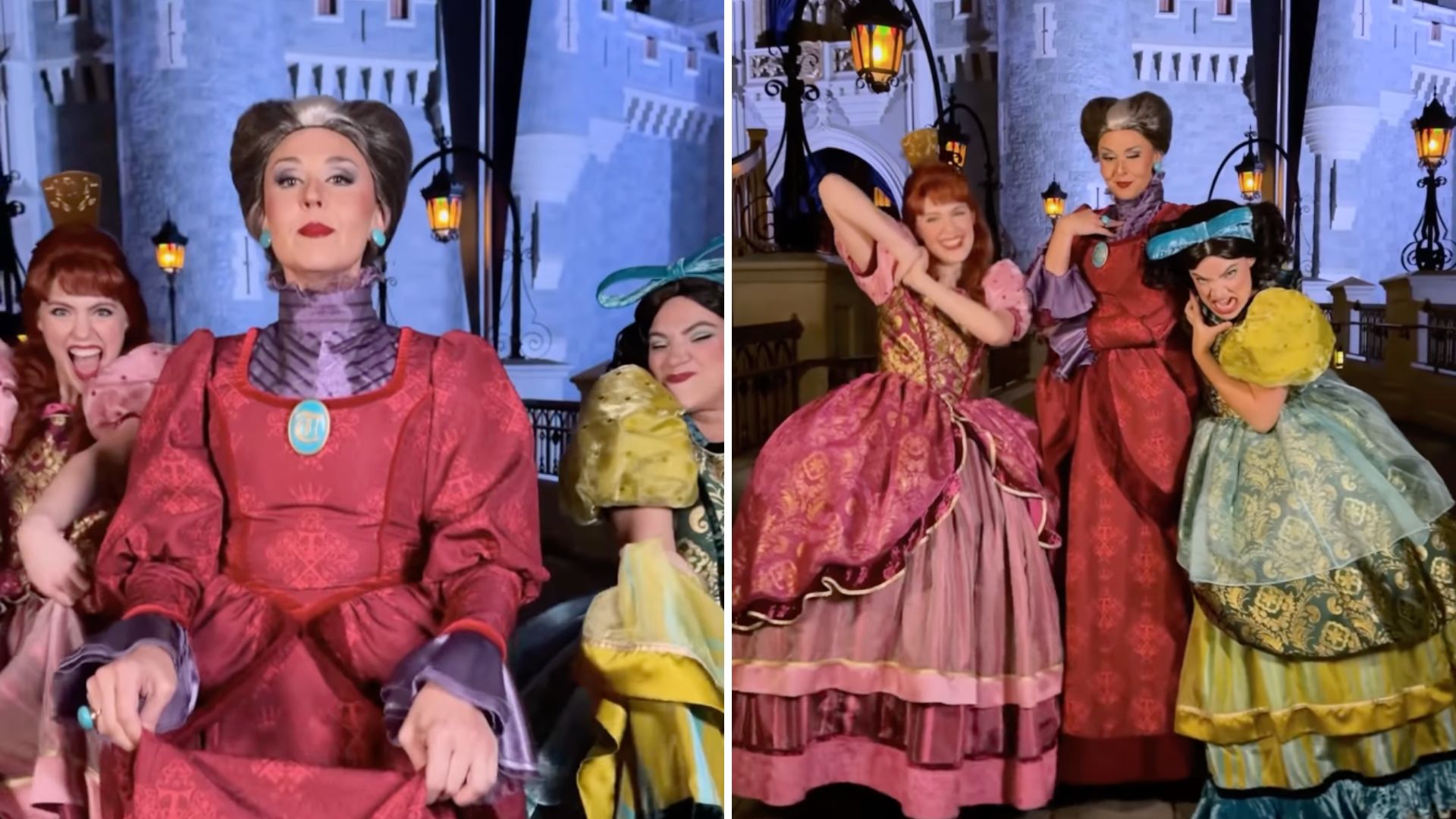 Lady Tremaine & Stepsisters Tease Mickey’s Not So Scary Halloween Party 2026