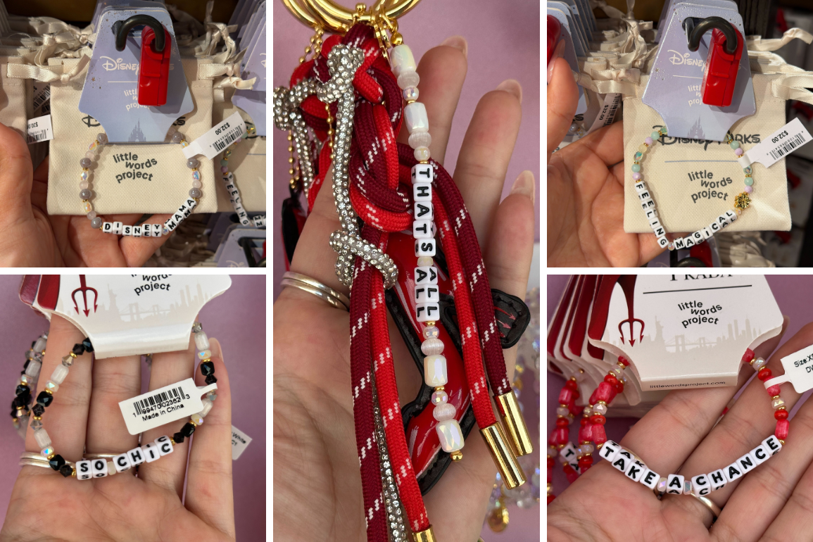 ‘Devil Wears Prada’ and More Little Words Project Bracelets Now Available at Walt Disney World